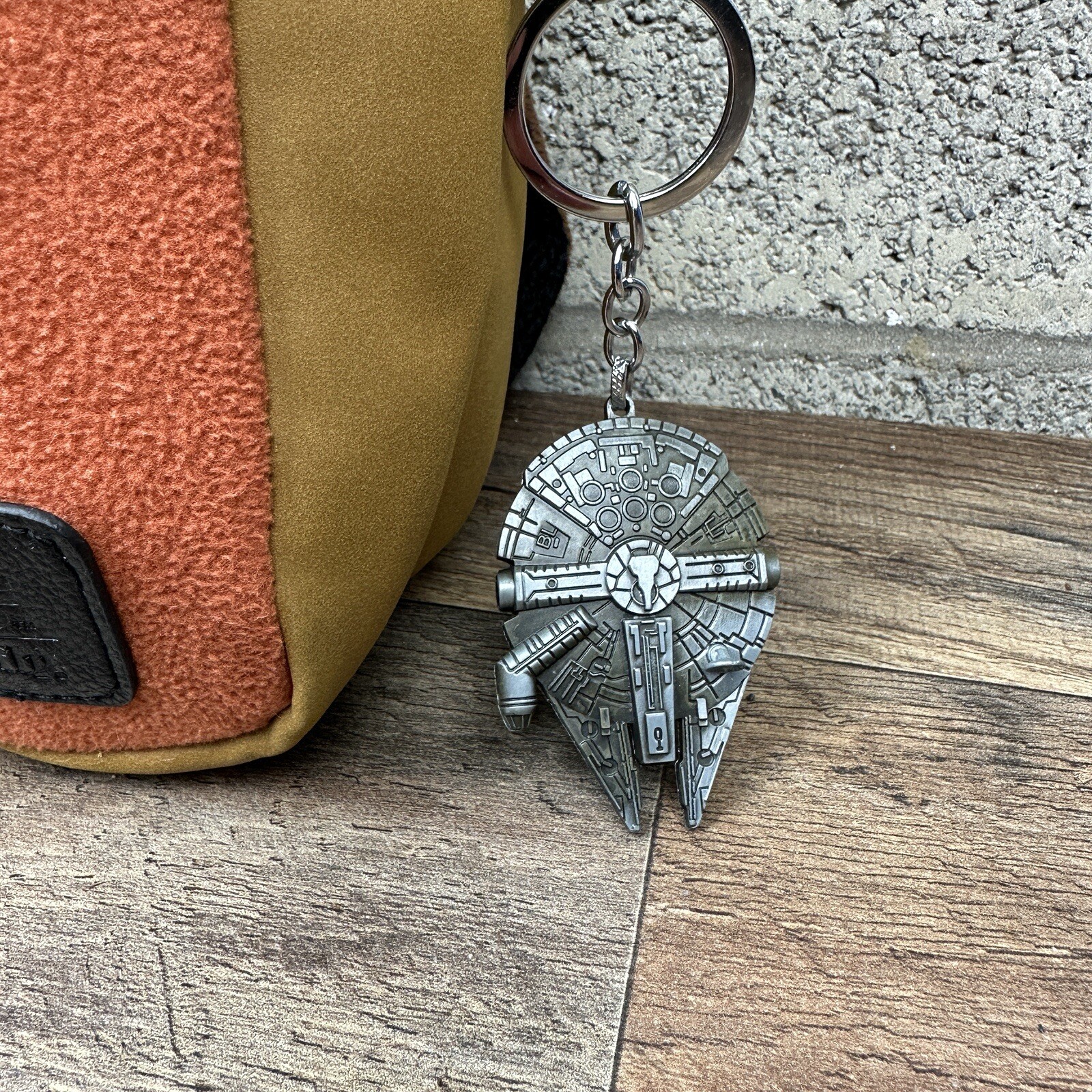 Loungefly Disney Star Wars Wicket Fleece Ewok Mini Backpack Rare Keychain Falcon