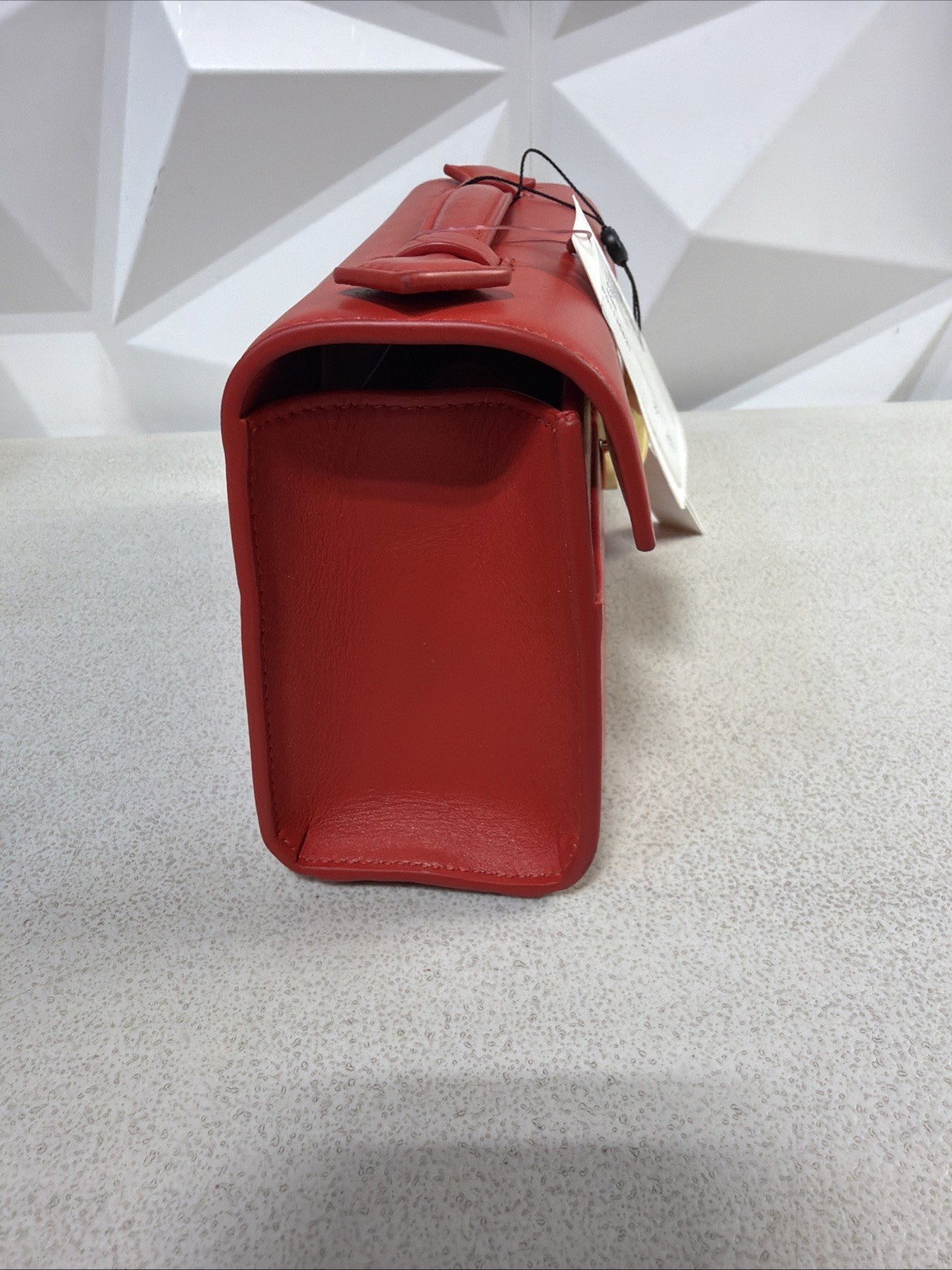 SAVETTE Symmetry Pochette Red Leather READ DESCRIPTION