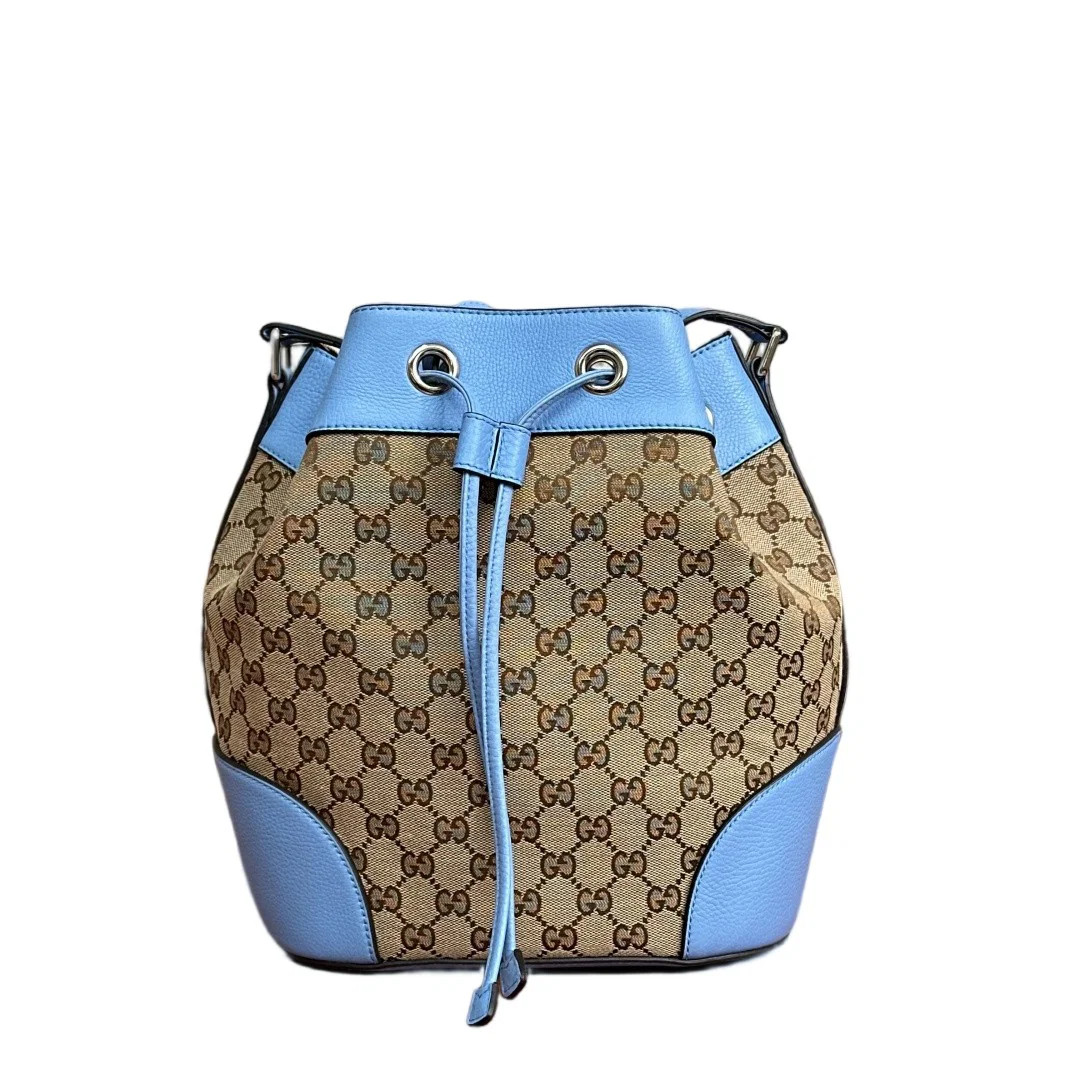 Gucci Horsebit 1955 Drawstring Bucket Bag Gg Supreme Monogram (zz071426d7r)