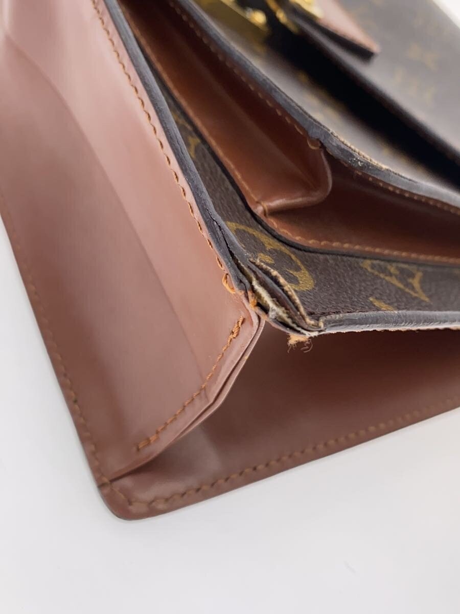LOUIS VUITTON Bag: M51185 Brown Monogram W27.5H22.5D7cm w/strap;–