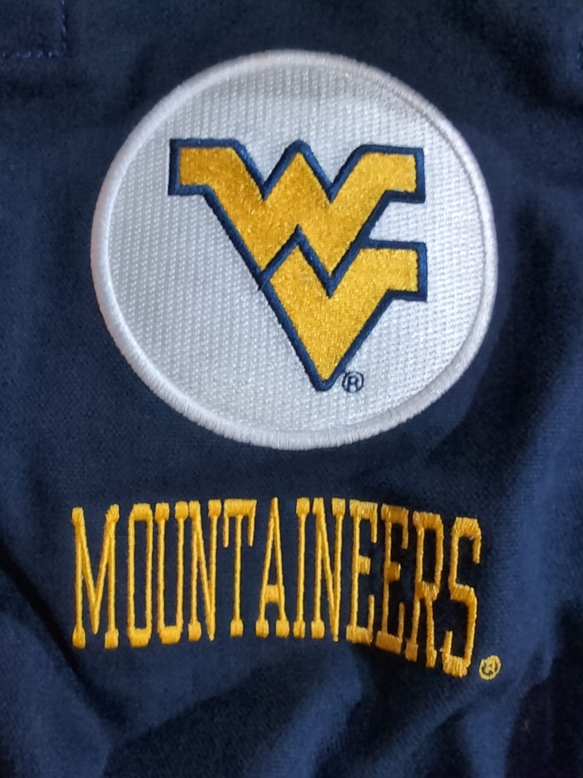 WVU West Virginia University Mountaineers Canvas Thirty-One Retro Metro Tote Bag