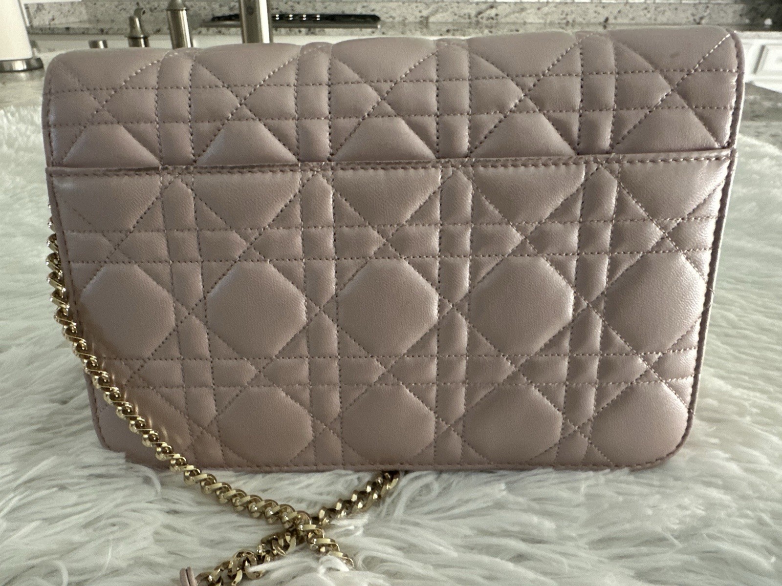 Christian Dior Miss Dior Cannage Leather Pink Bag Handbag