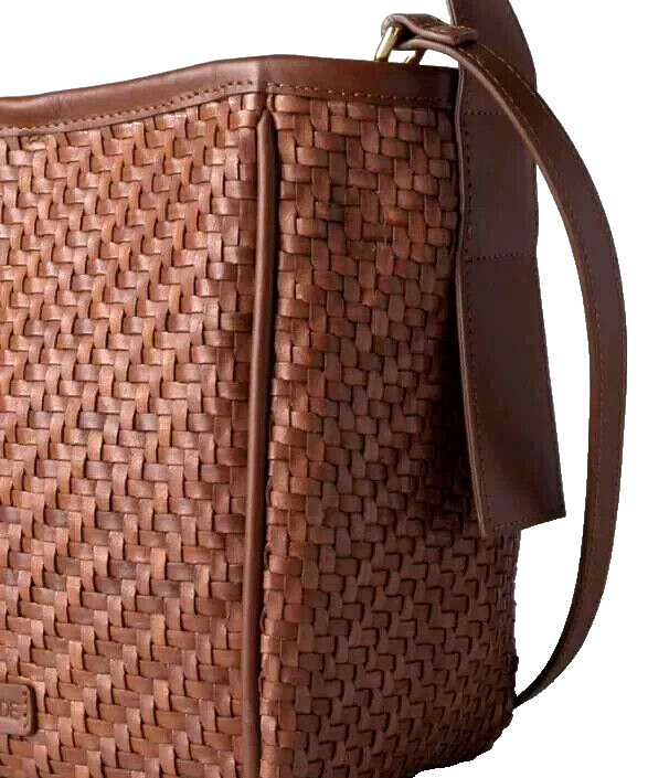 CALA JADE IWA Nutmeg Twill Crossbody / Shoulder Bag – MSRP: $516.00