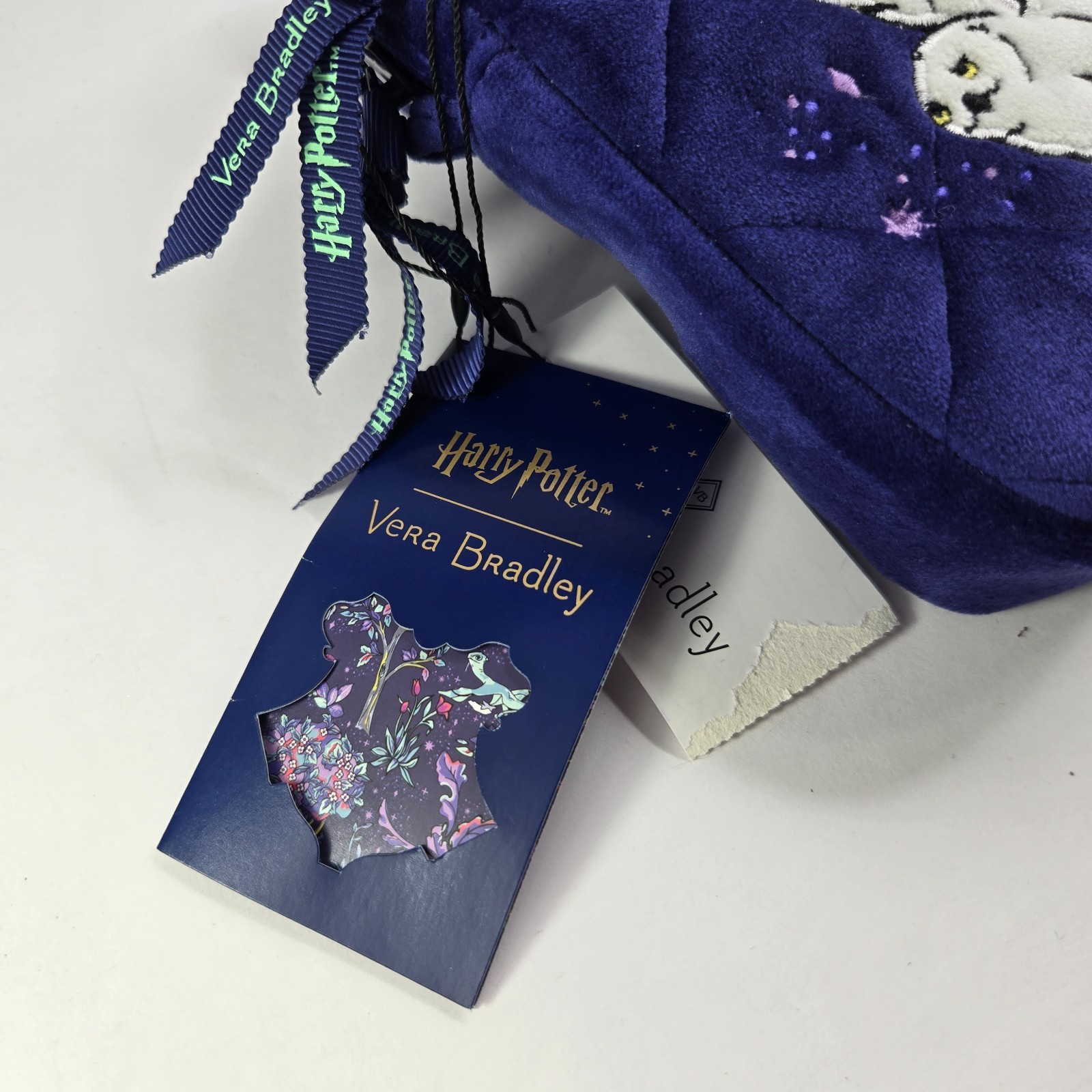 NWT Vera Bradley Harry Potter RFID Convertible Crossbody Bag Forbidden Forest