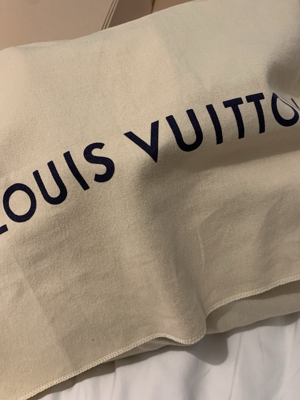 Louis Vuitton Neverfull MM Monogram Tote Brown Beige Handles Dust Bag