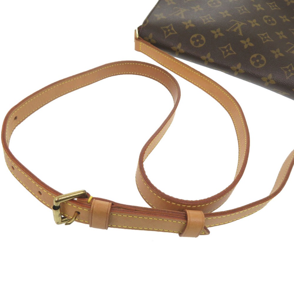 AUTHENTIC LOUIS VUITTON M51388 Monogram Musette Tango long strap Shoulder Bag