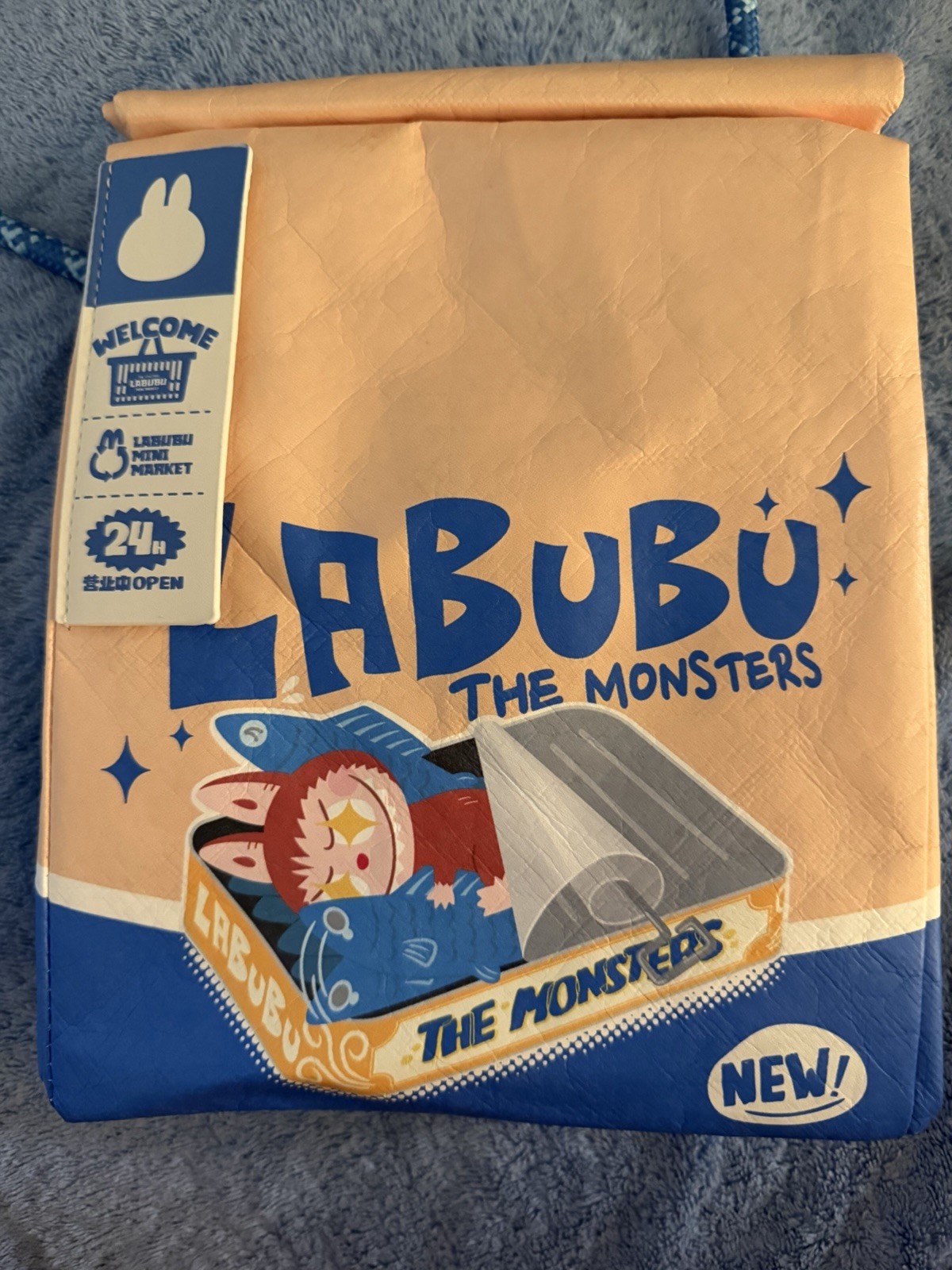 Popmart Labubu The Monsters Wacky Mart Series Messenger Bag