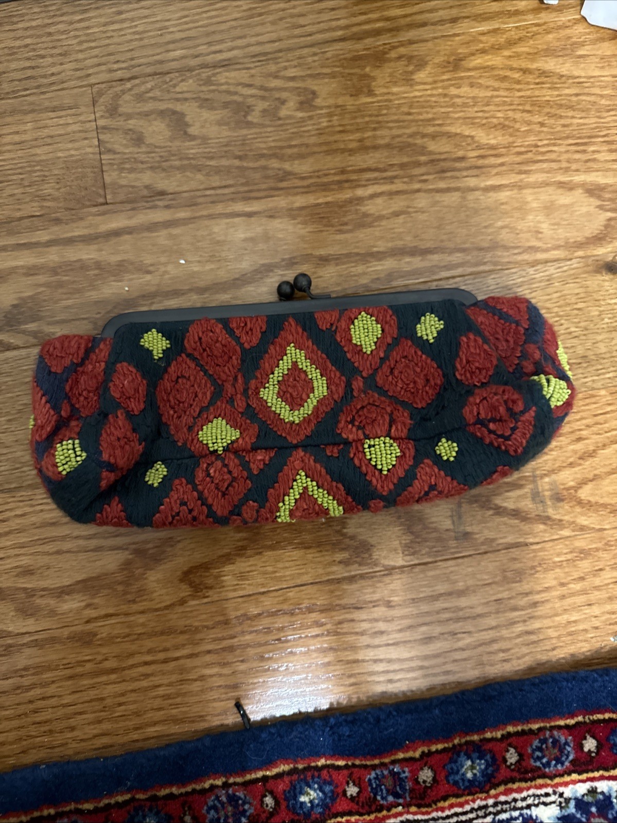 Jasper&Jeera Boho Chic Clutch In Vibrant Colors