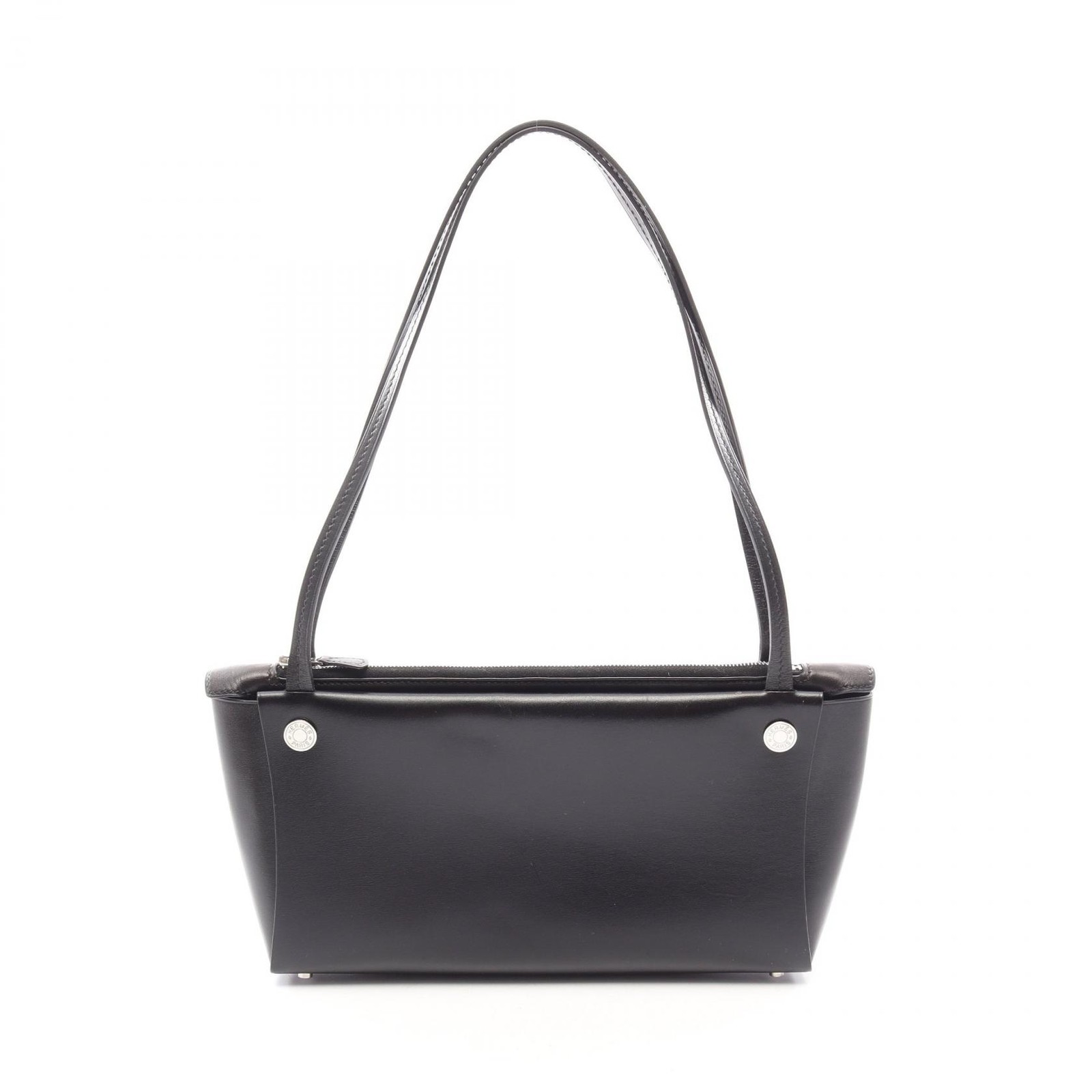 HERMES In the box Shoulder Bag Box calf leather Black Used Women G SHW