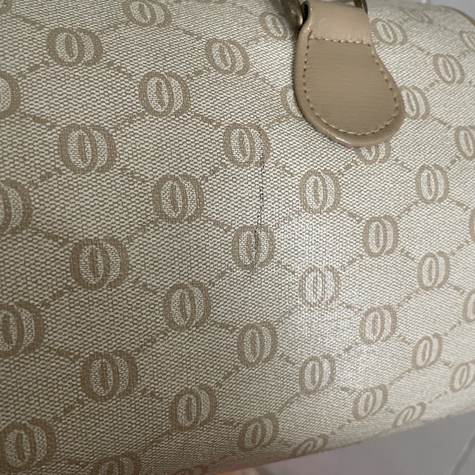 Elegant Tan Designer Handbag
