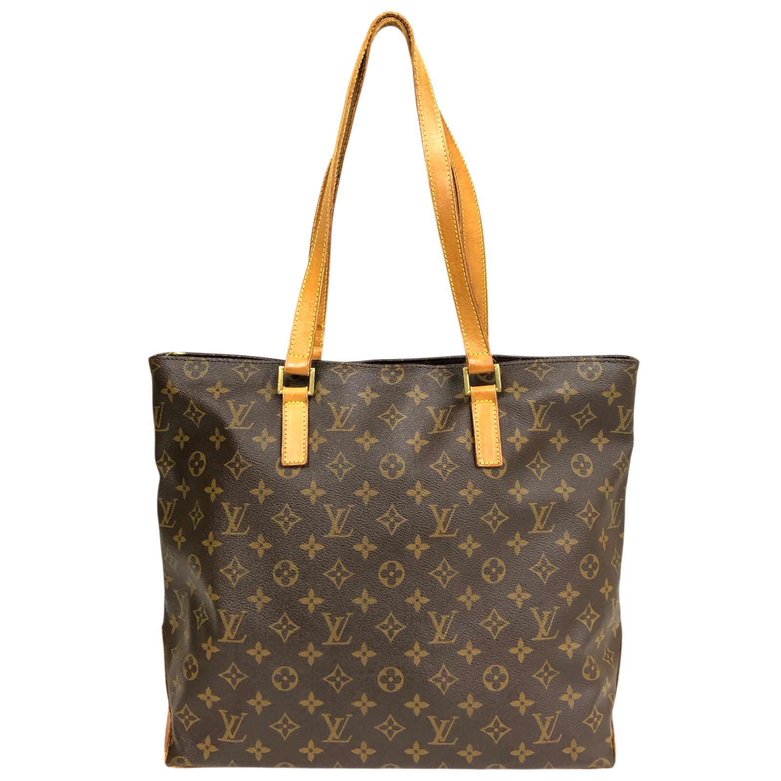Auth Louis Vuitton Cabas Mezzo Tote Bag Monogram Shoulder Bag M51151 AR0949