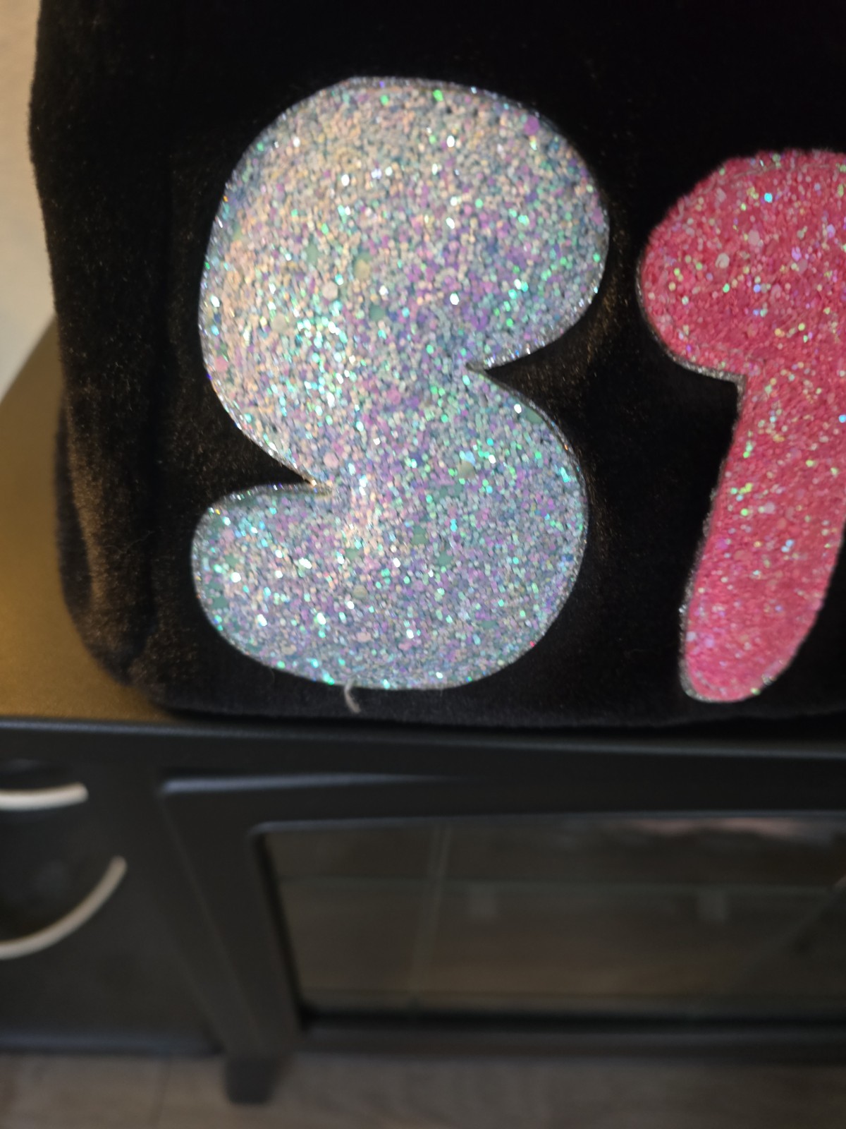 Mrs. Gwen’s OmG Accessories Black Multi Color Duffle/gym/overnight Bag In Black