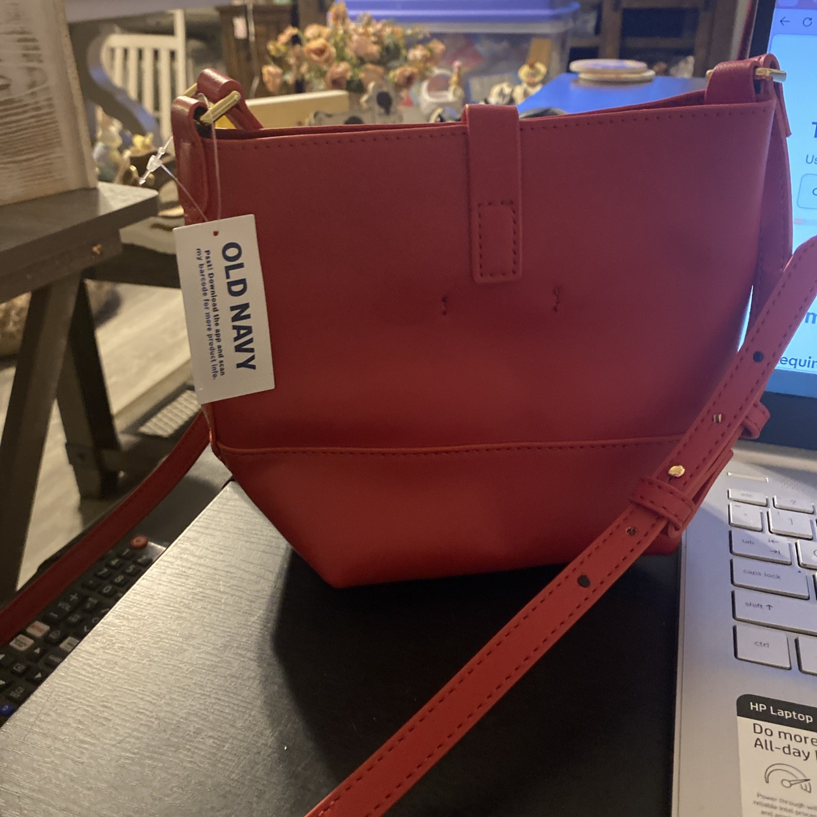 Old Navy Green and Red purses