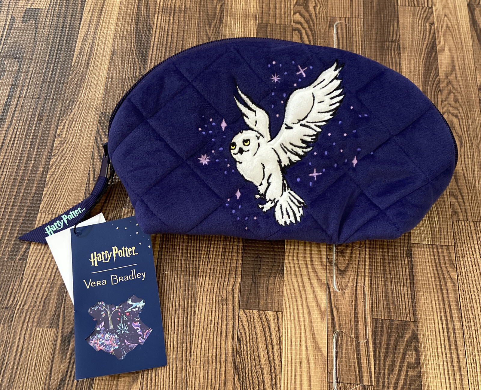Vera Bradley Harry Potter Clamshell Cosmetic Forbidden Forest NWT