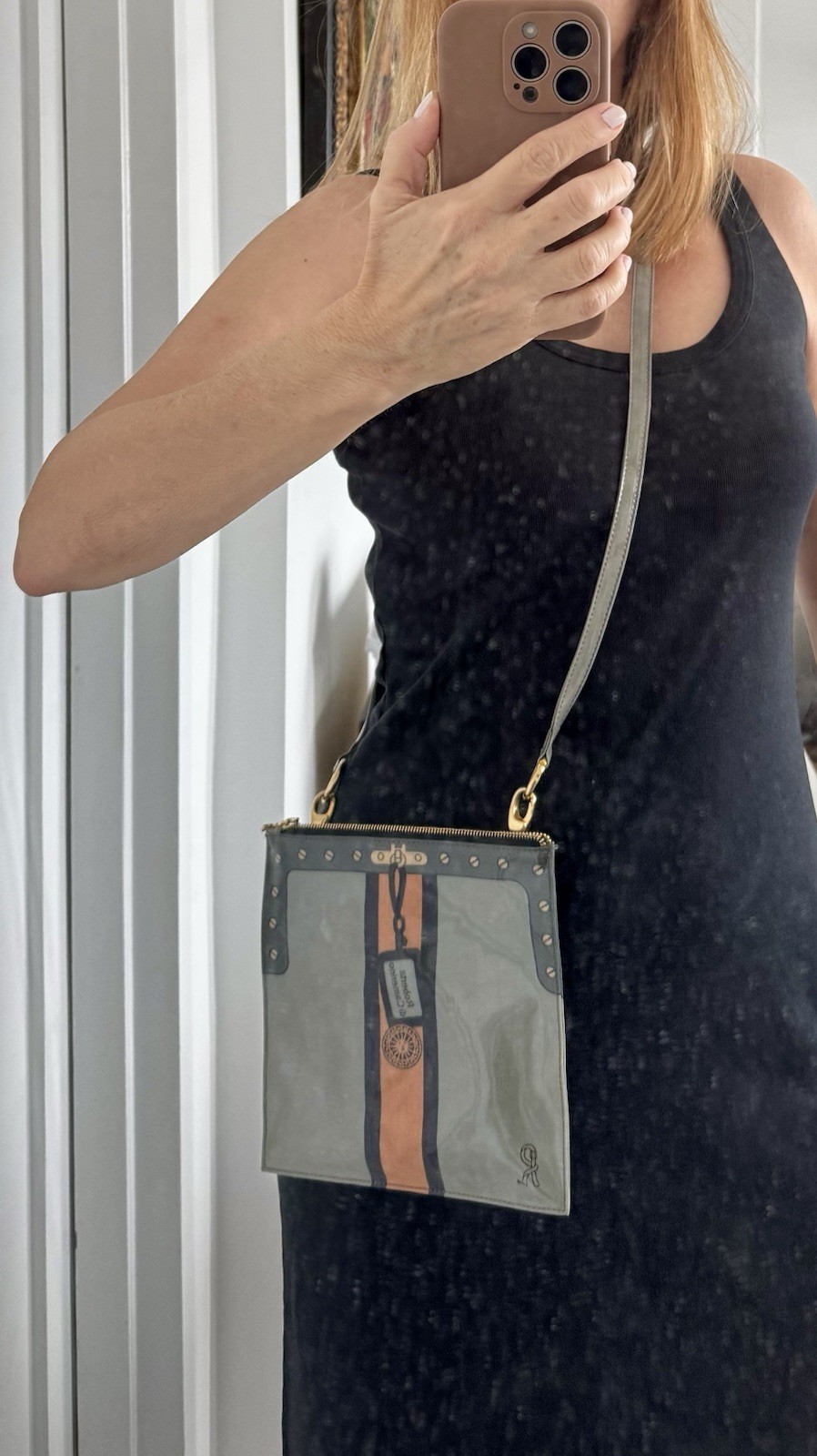 Roberta di Camerino Vintage PVC (vinyl) Gray Handbag
