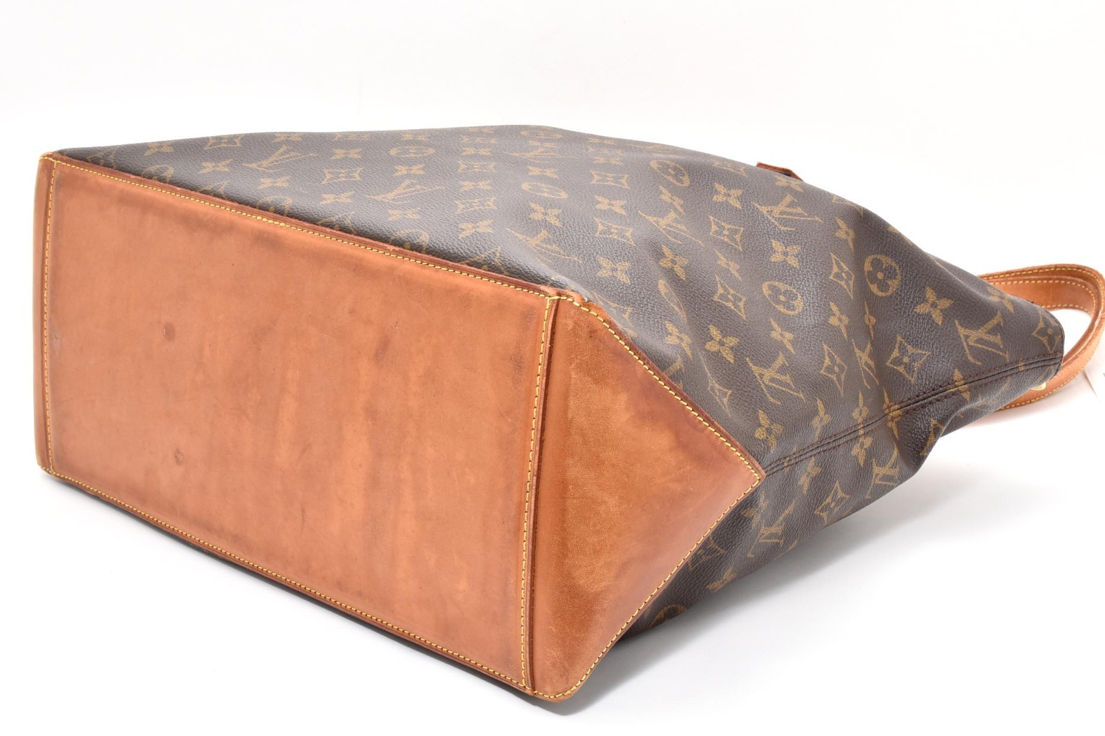 LOUIS VUITTON Cabas Mezzo M51151 Monogram Canvas Shoulder Tote Bag Vintage