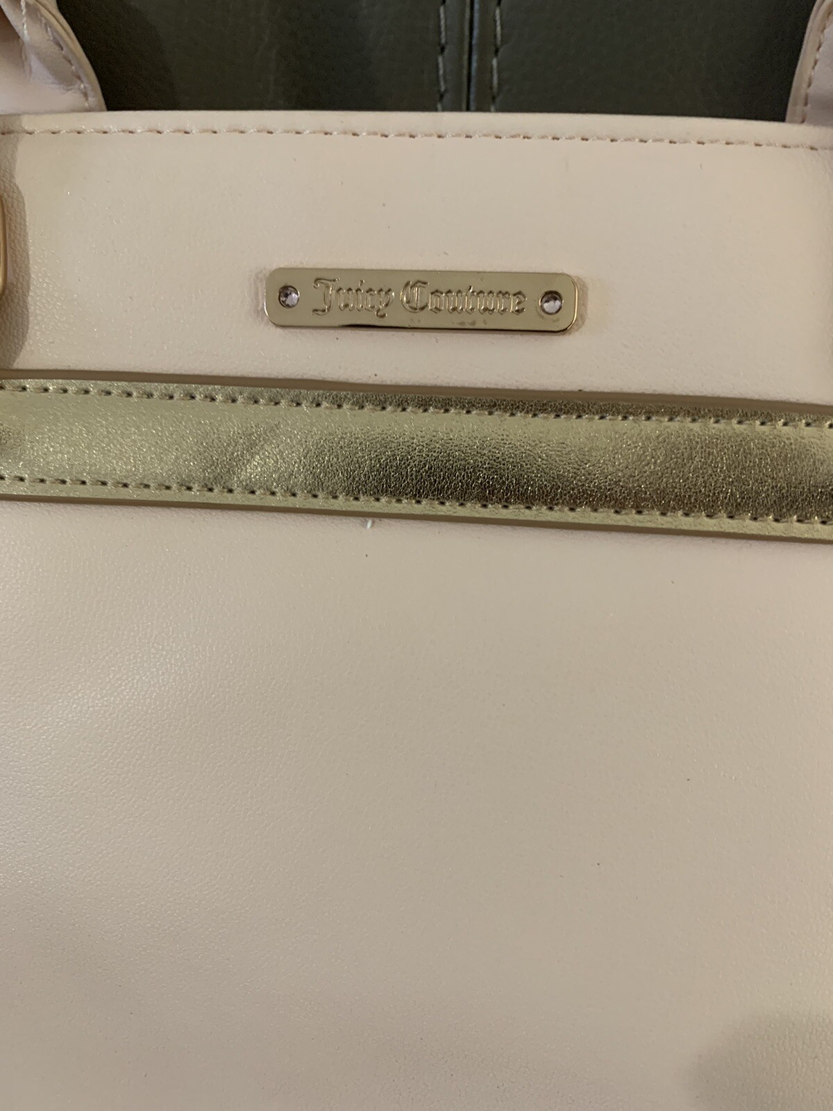 Juicy Couture Light Peach Pink Handbag Tote Shoulder bag