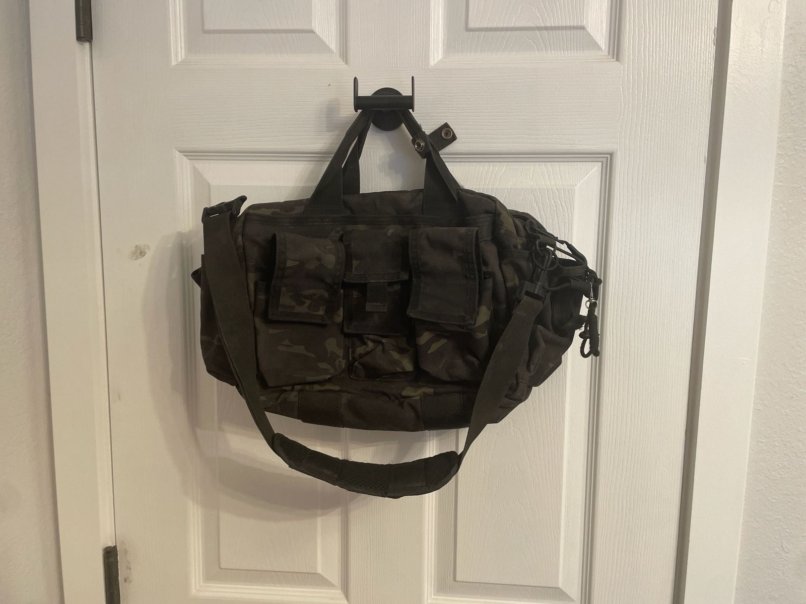 Large Capacity Multi Functional Travel Bag Handbag Camo Single Shoulder Oblique