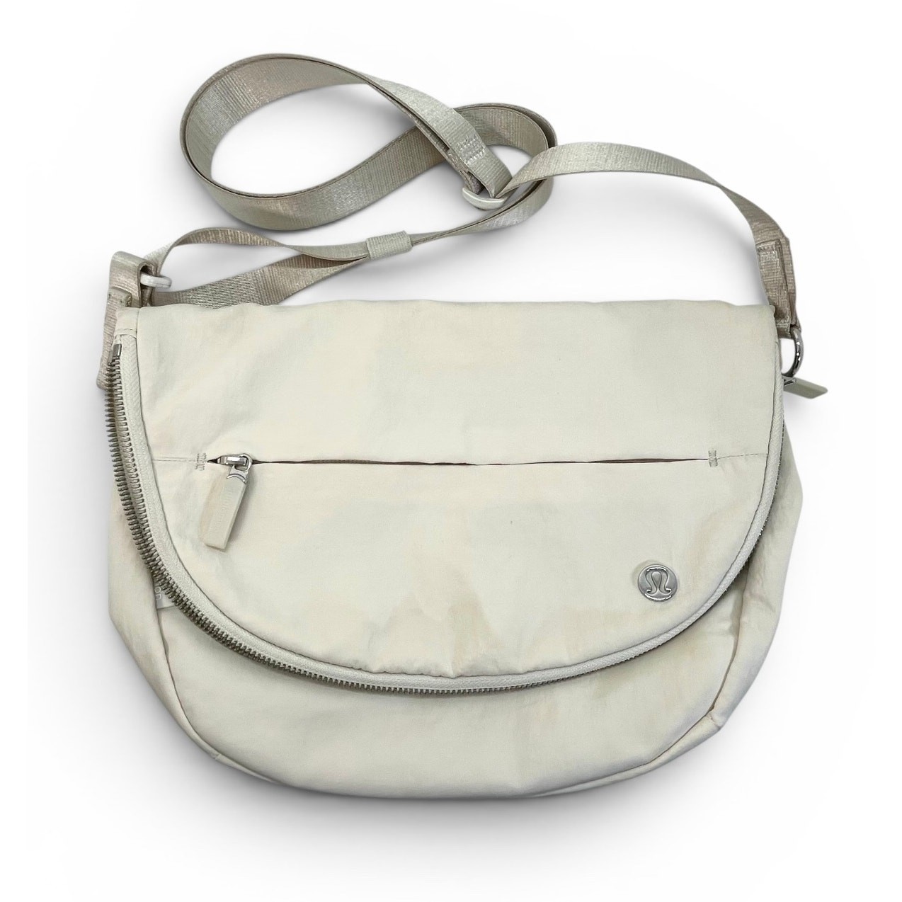 Lululemon All Night Festival White Opal Crossbody Bag 5L