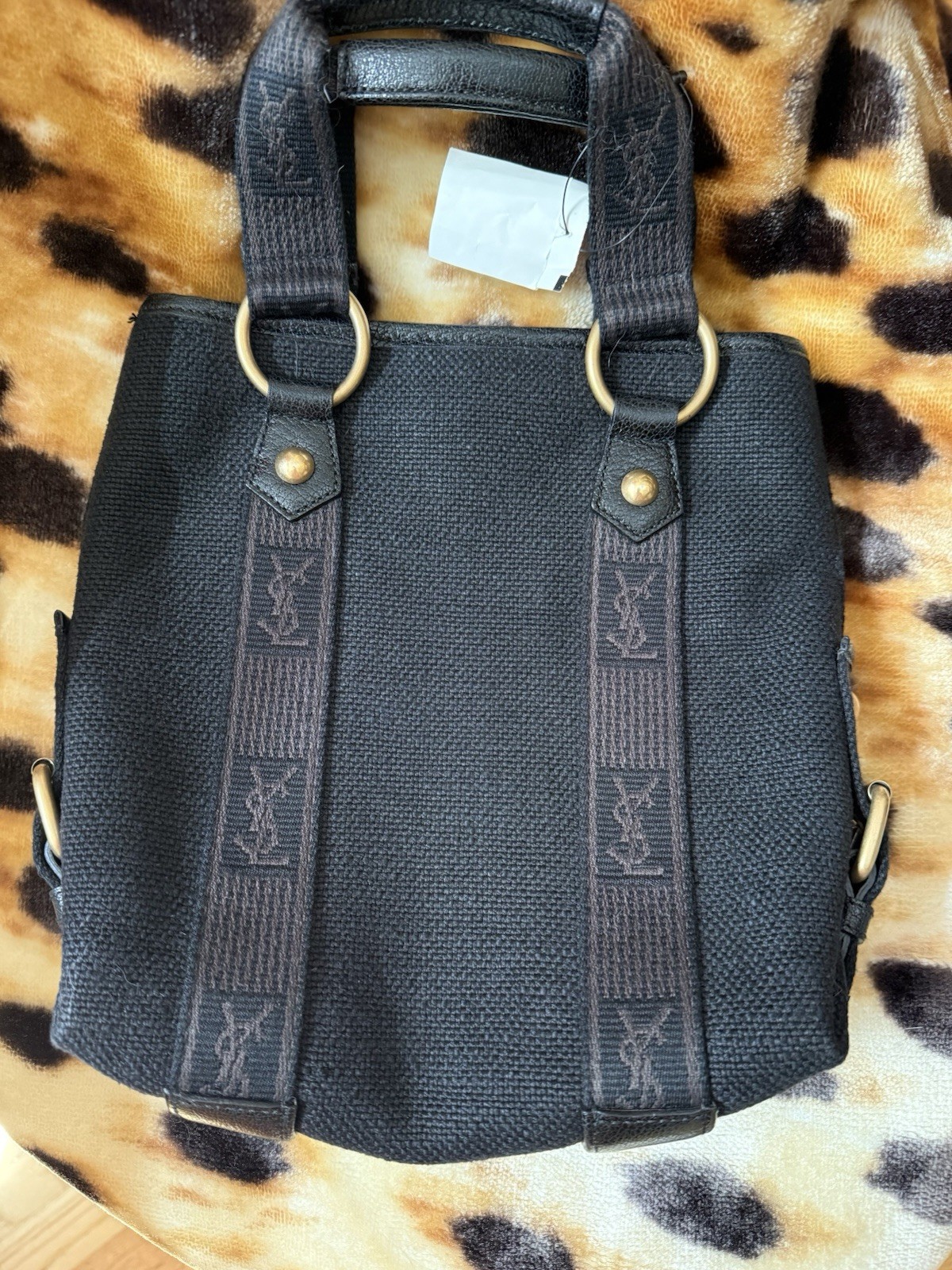 YSL Logo handbag small, Leather handles, vintage 2006 authentic