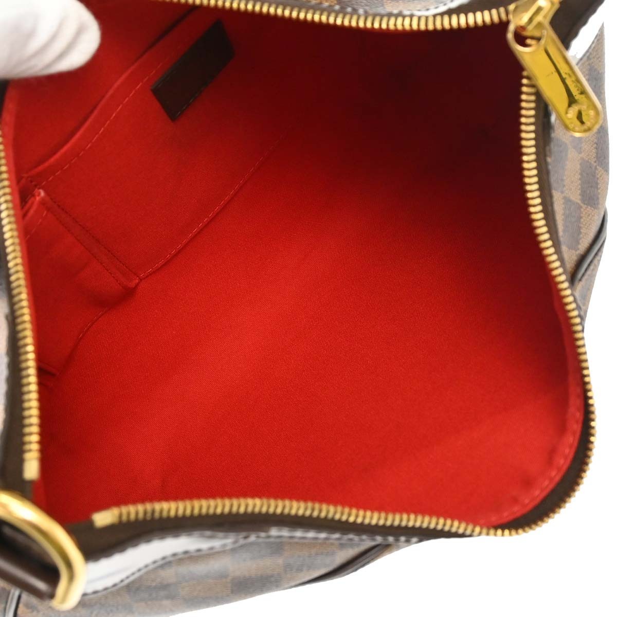Best06/ Louis Vuitton Damier Thames PM Hobo Handbag N48180 MI3043 TQ00040