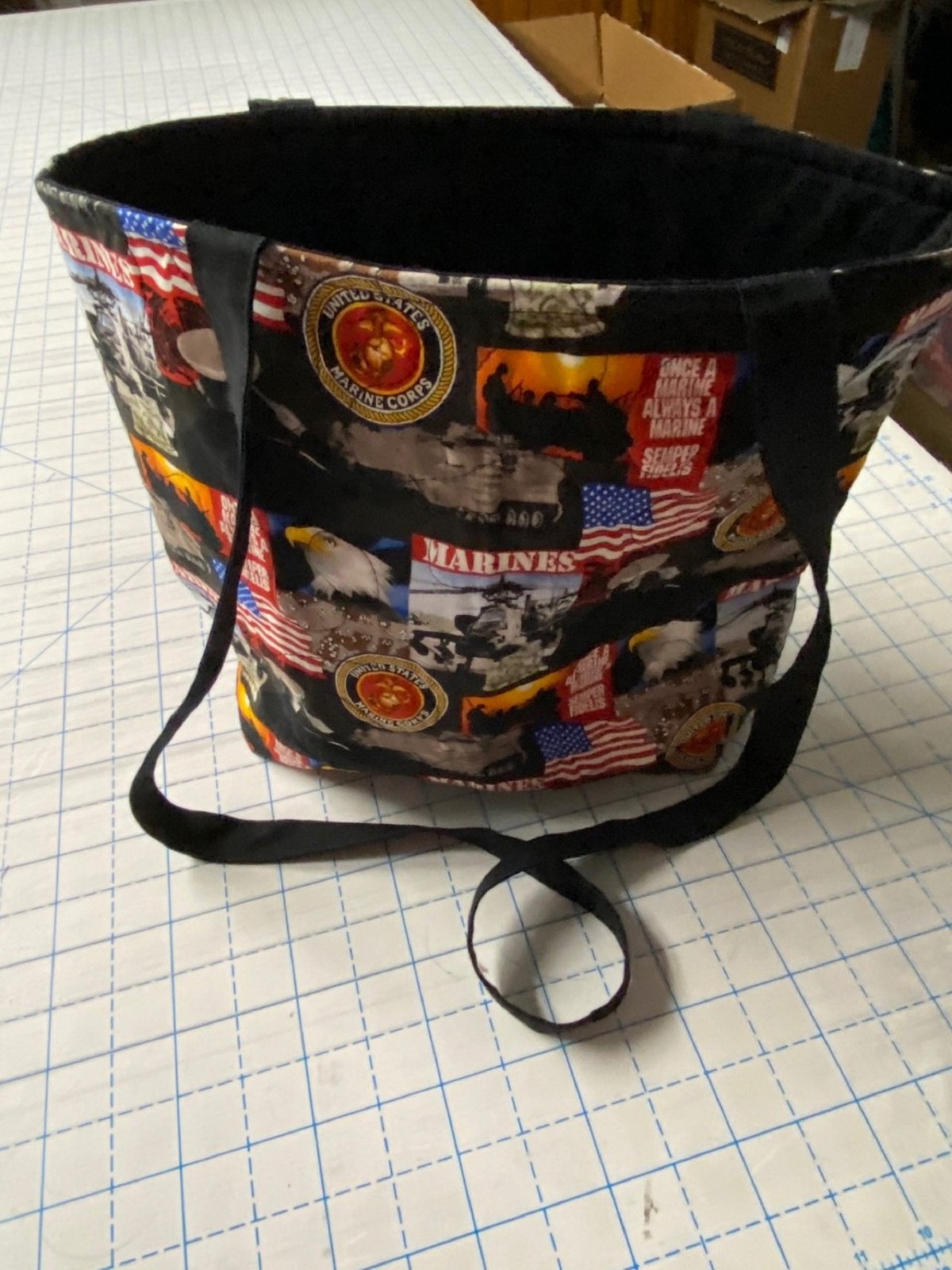 Tote Bag-United States Marines-Logos-Seal-Eagle-Proud