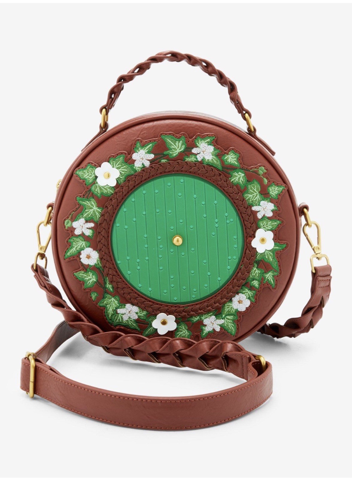 Loungefly – The Lord of the Rings – Floral Hobbit Door – Crossbody Bag – New