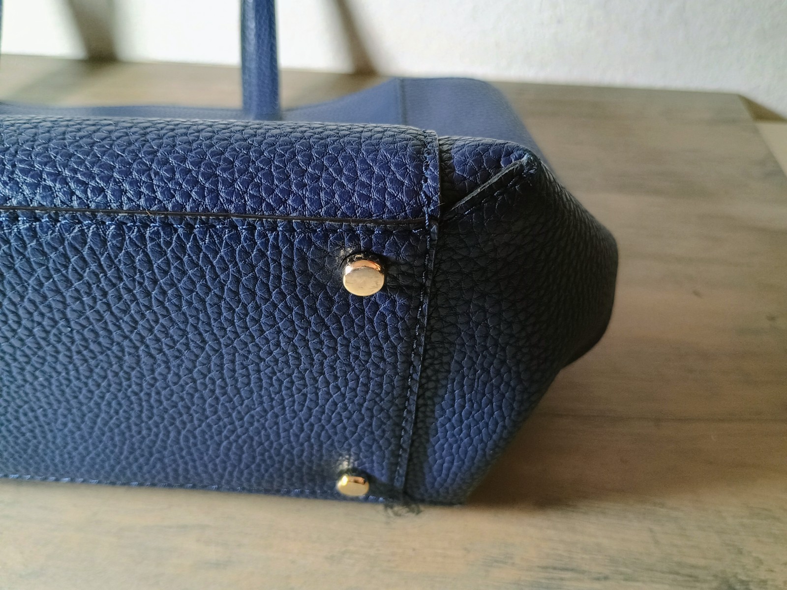 Kate Spade NY Bridge Place Francisca Bow Tote Navy Blue Leather – SHIPS FREE!