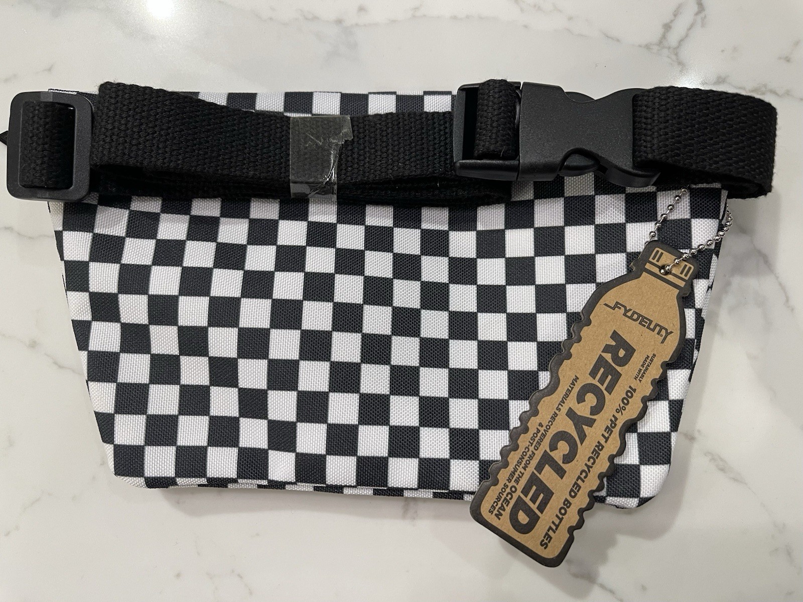 Fydelity Jack Daniels Fanny Pack Belt Bag Recycled Bottles Sustainable NWT