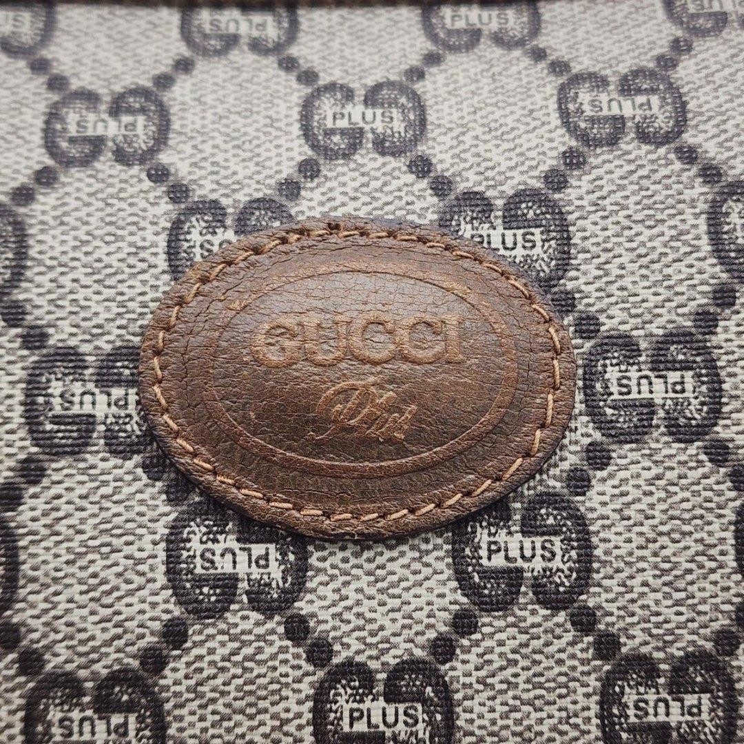 Gucci Plus Old Gucci Pouch Brown from JAPAN