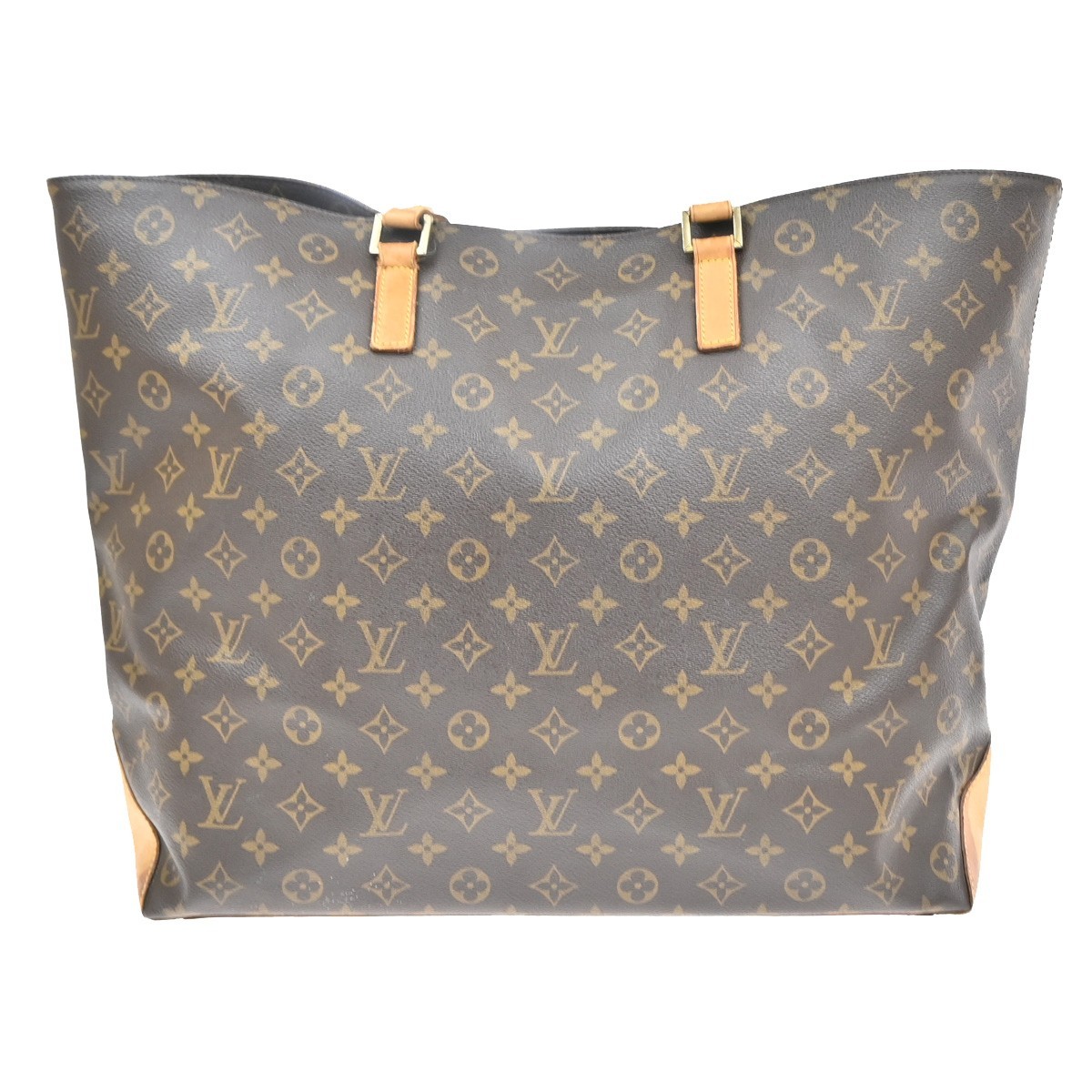 LOUIS VUITTON Cabas Alto Shoulder Bag Monogram Leather Brown M51152 70YJ153
