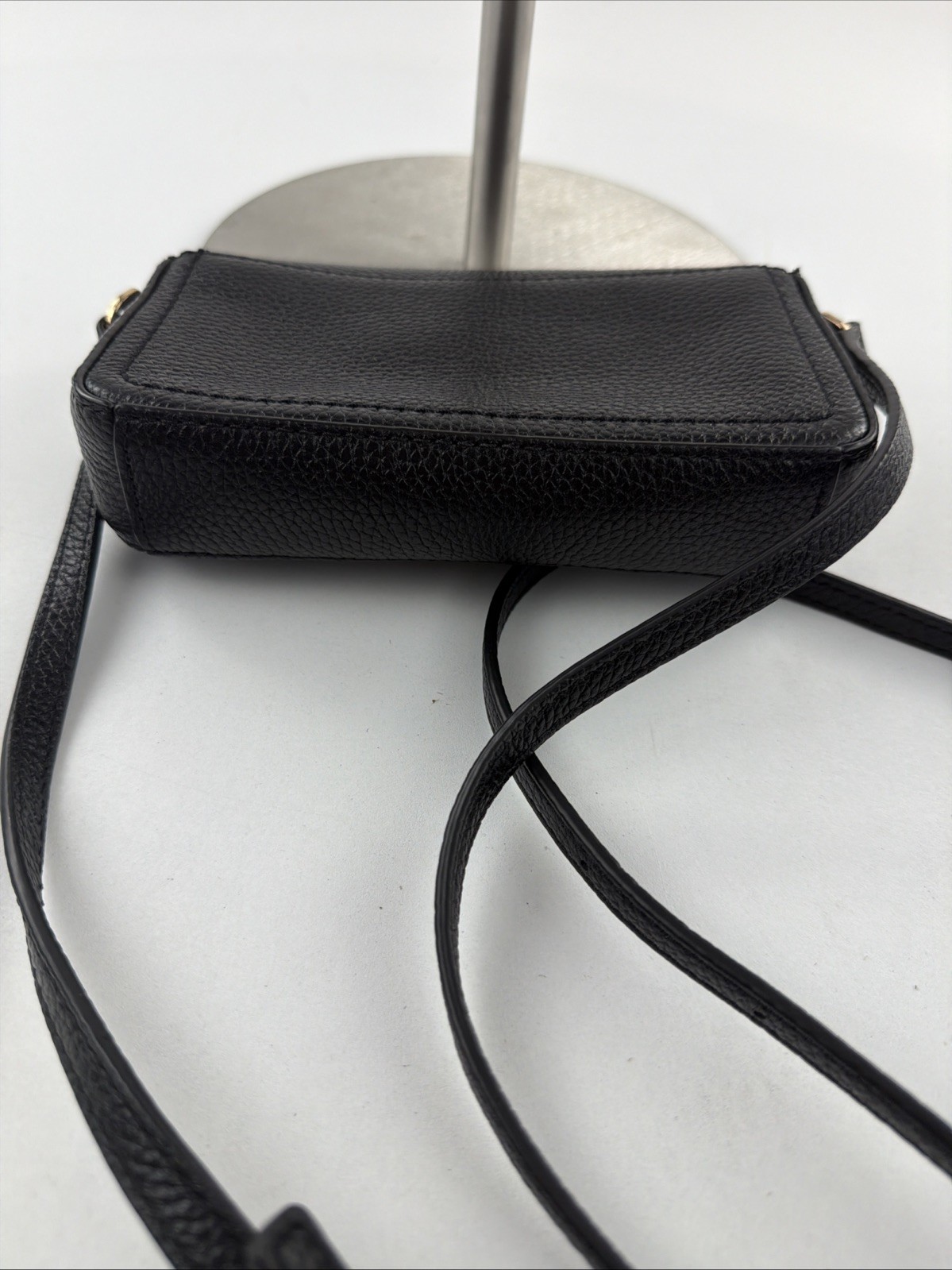 MARC JACOBS H107L01FA21 GROOVE BLACK W/ GOLD HARDWARE LEATHER WOMENS MINI BAG