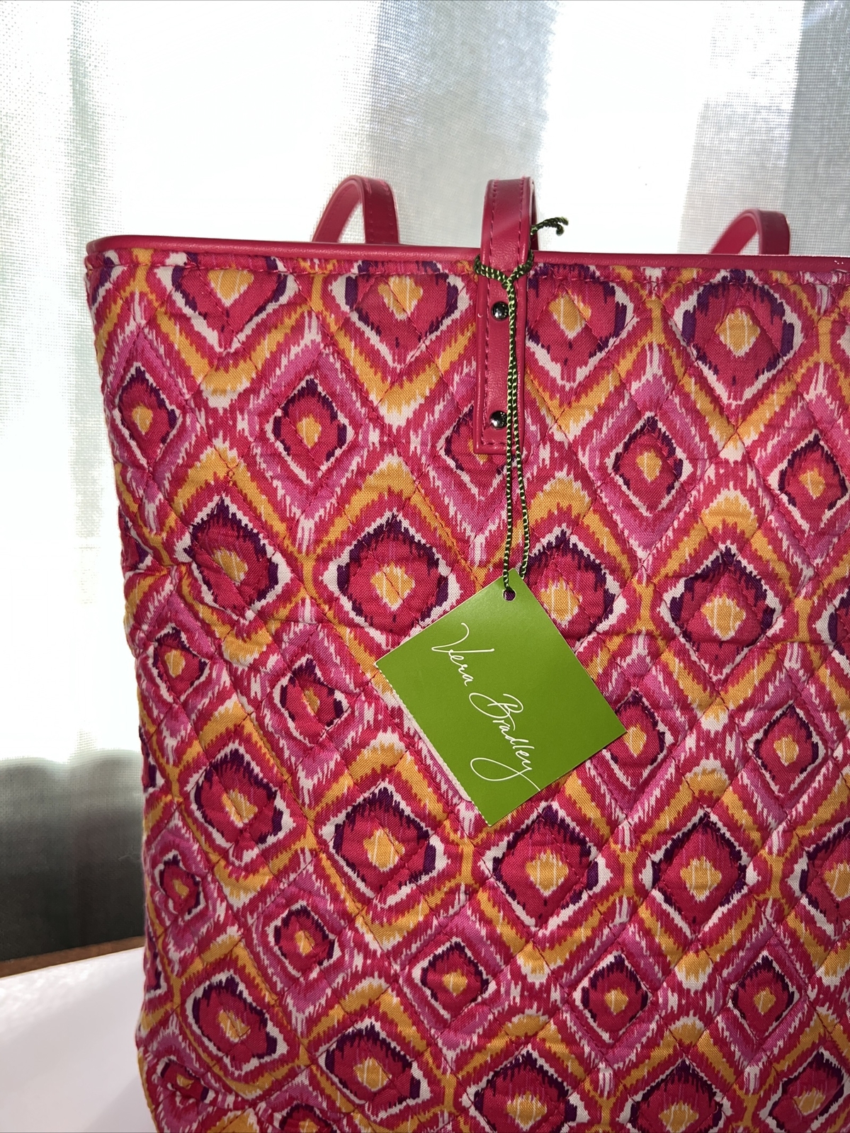 VERA BRADLEY~AUTHENTIC~TOTE BAG IN HTF CLEMENTINE~MSRP$49~CLEMENTINE~NEW W TAGS!