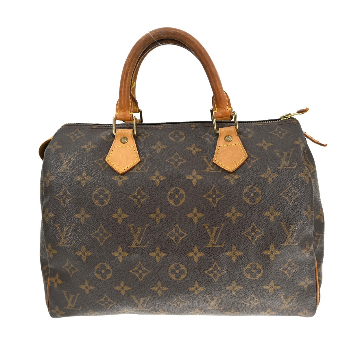 Best02 LOUIS VUITTON SPEEDY 30 HANDBAG MONOGRAM CANVAS M41526 TH1011 RQ02468