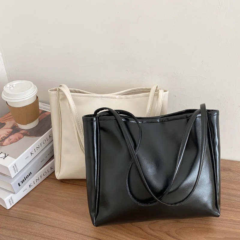Women Handbags Simple Large Capacity Shoulder Bags Tote Messenger Bags Fashion