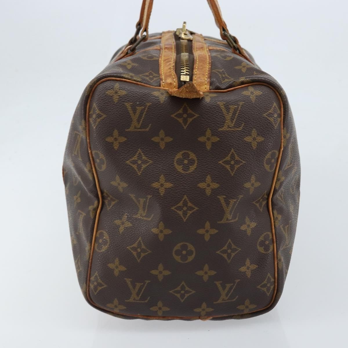 LOUIS VUITTON Monogram Sac Souple 45 Boston Bag M41624 LV Auth 159840