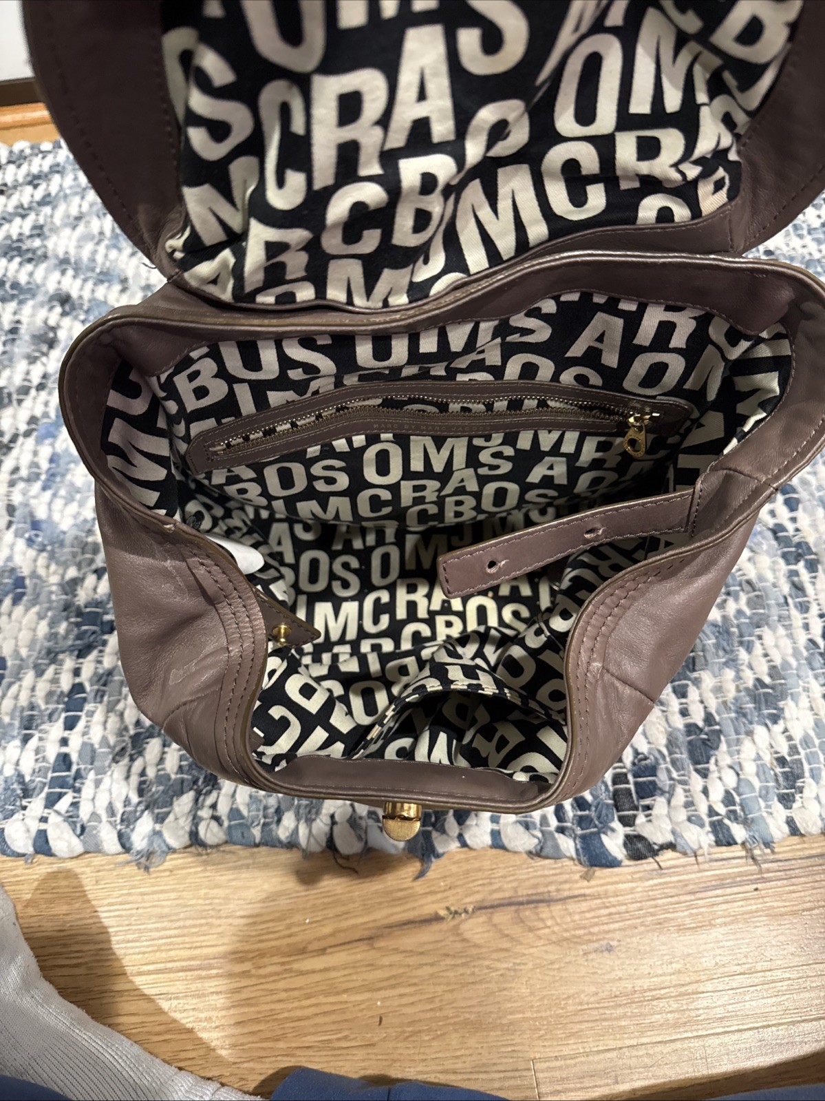 Marc by Marc Jacobs Turnlock Fran Medium Tote Crossbody Bag