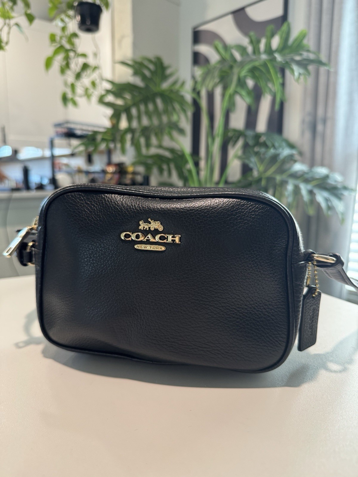 Coach Jamie Women’s Crossbody, Mini – CA069 (Black)