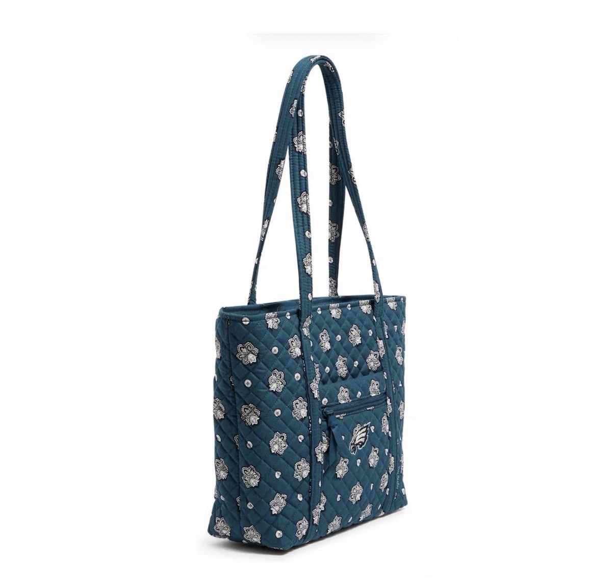 Vera Bradley NFL Philadelphia Eagles Teal Floral Tote Bag Wristlet & Wallet