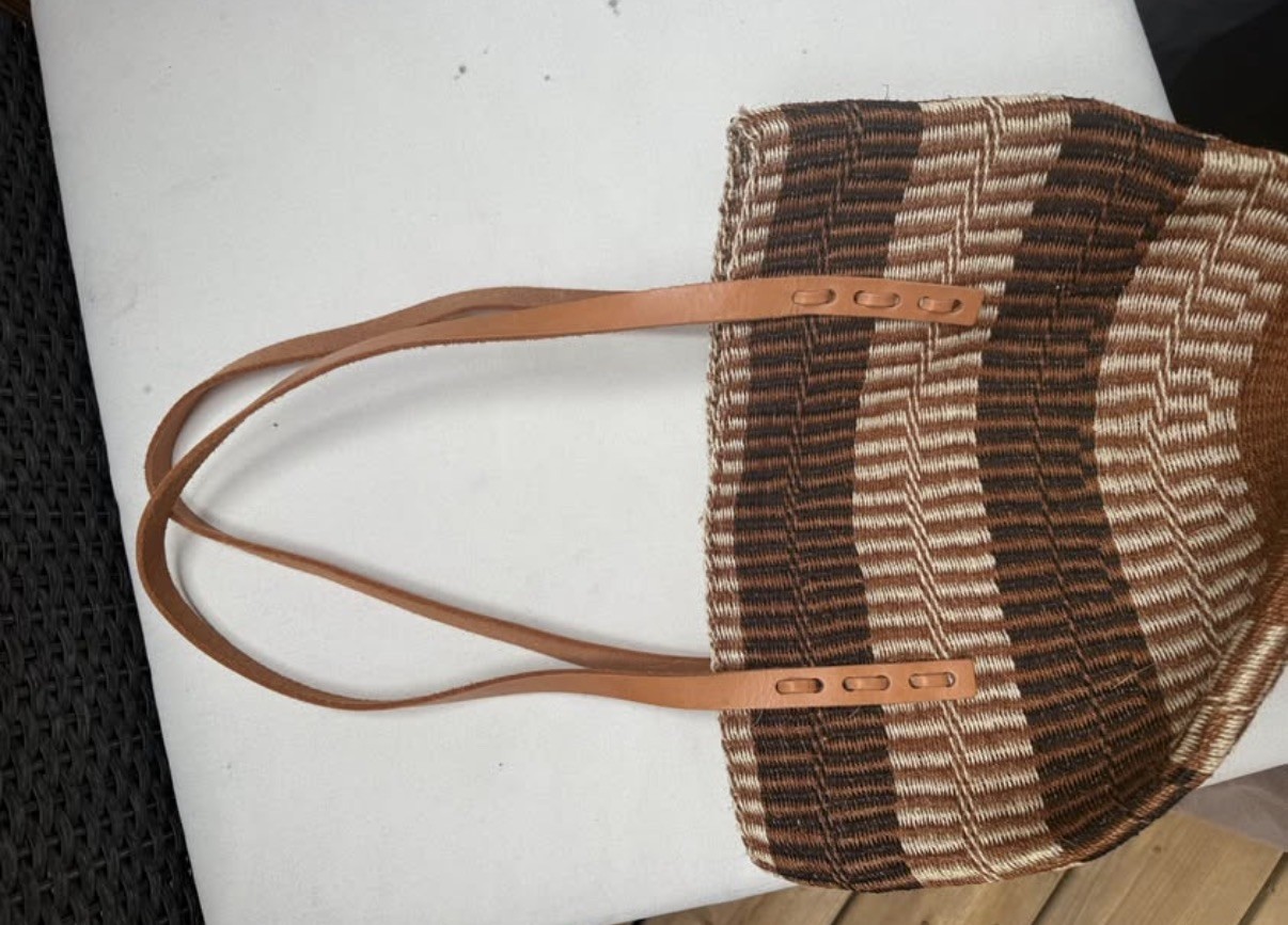 Jenna Bee – SISAL BASKET BAG hand made
