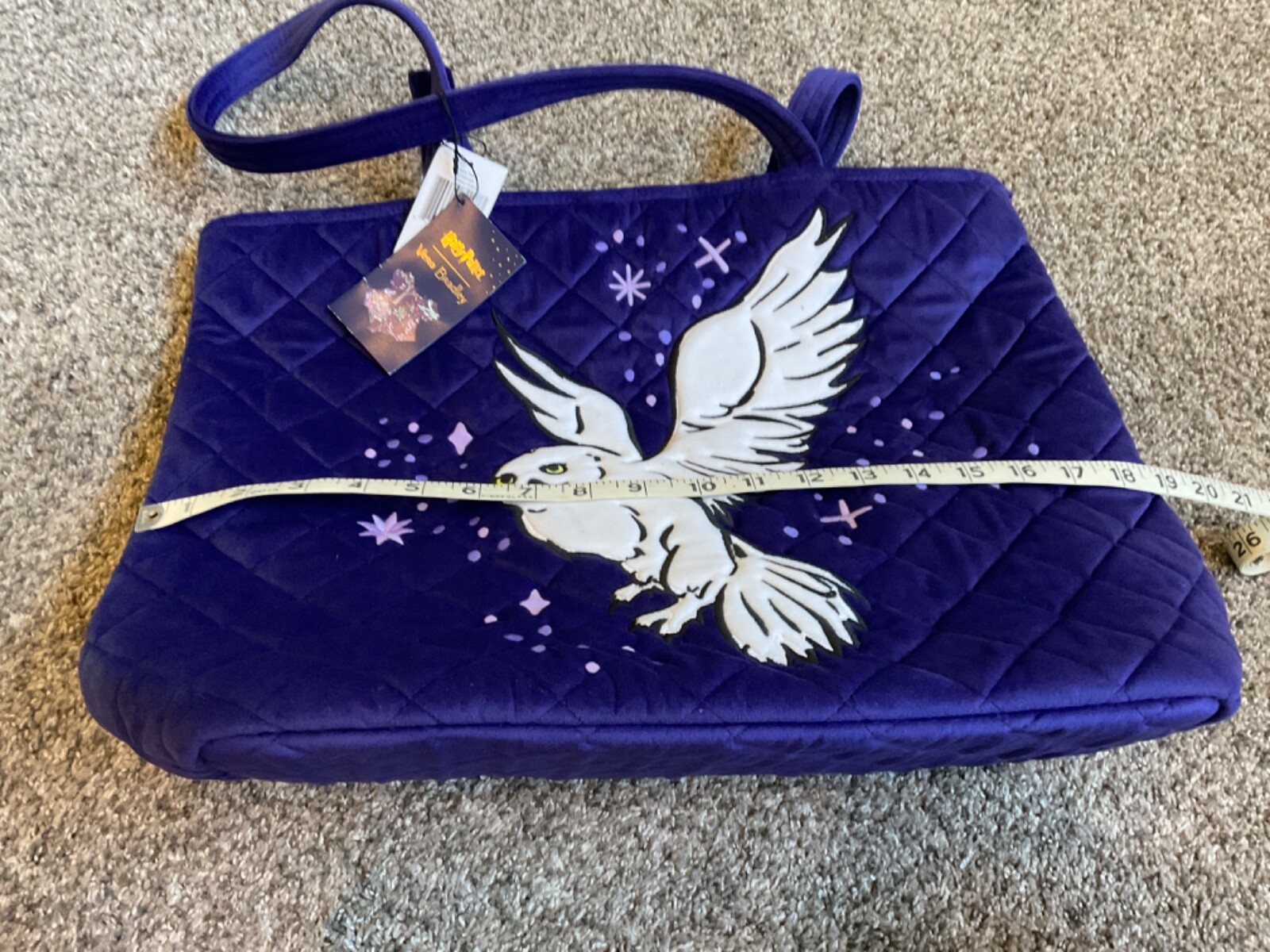 Vera Bradley Harry Potter Forbidden Forest Vera Tote Bag Purse Exact Print