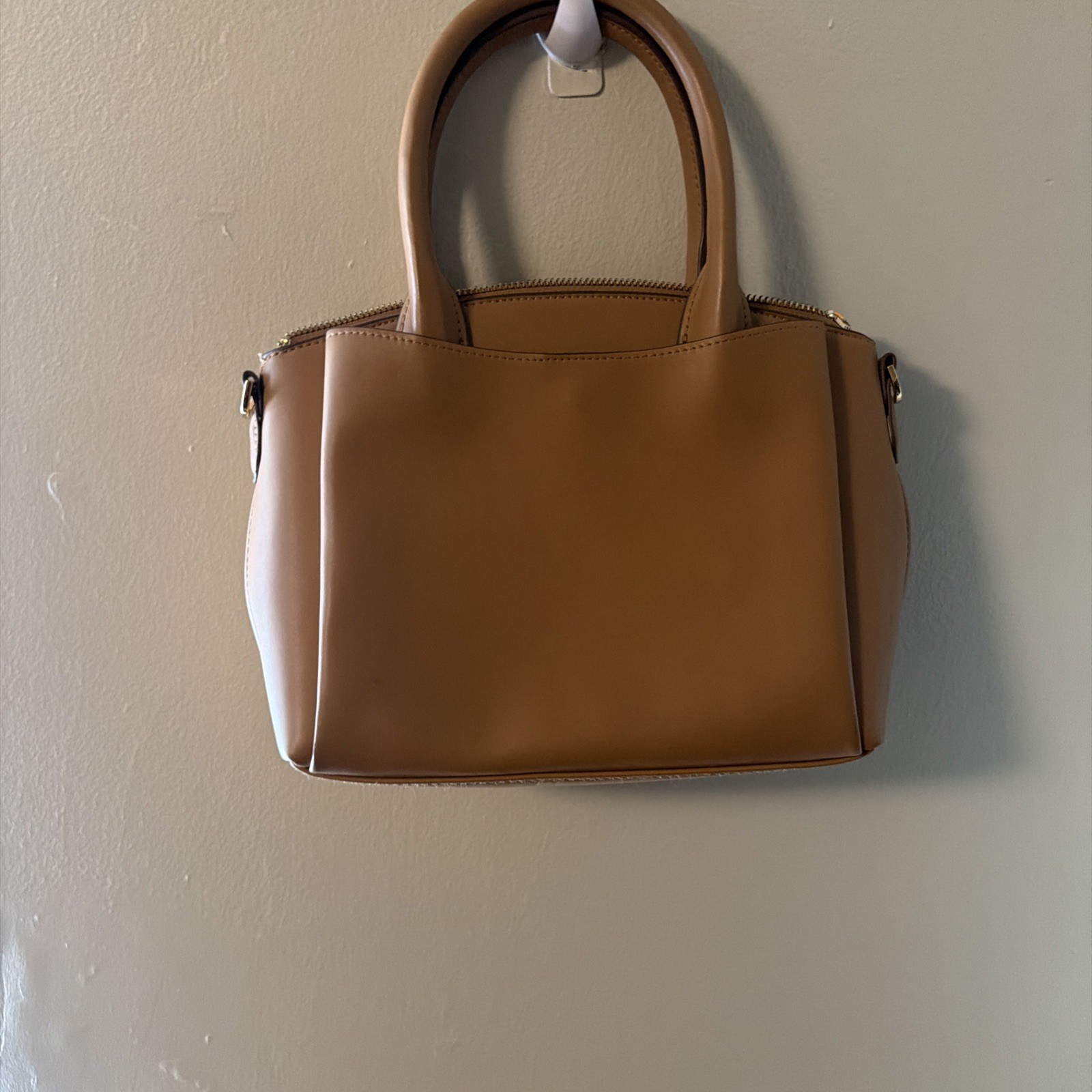 A New Day Pastel Yellow Crossbody Bag Detachable Strap Purse