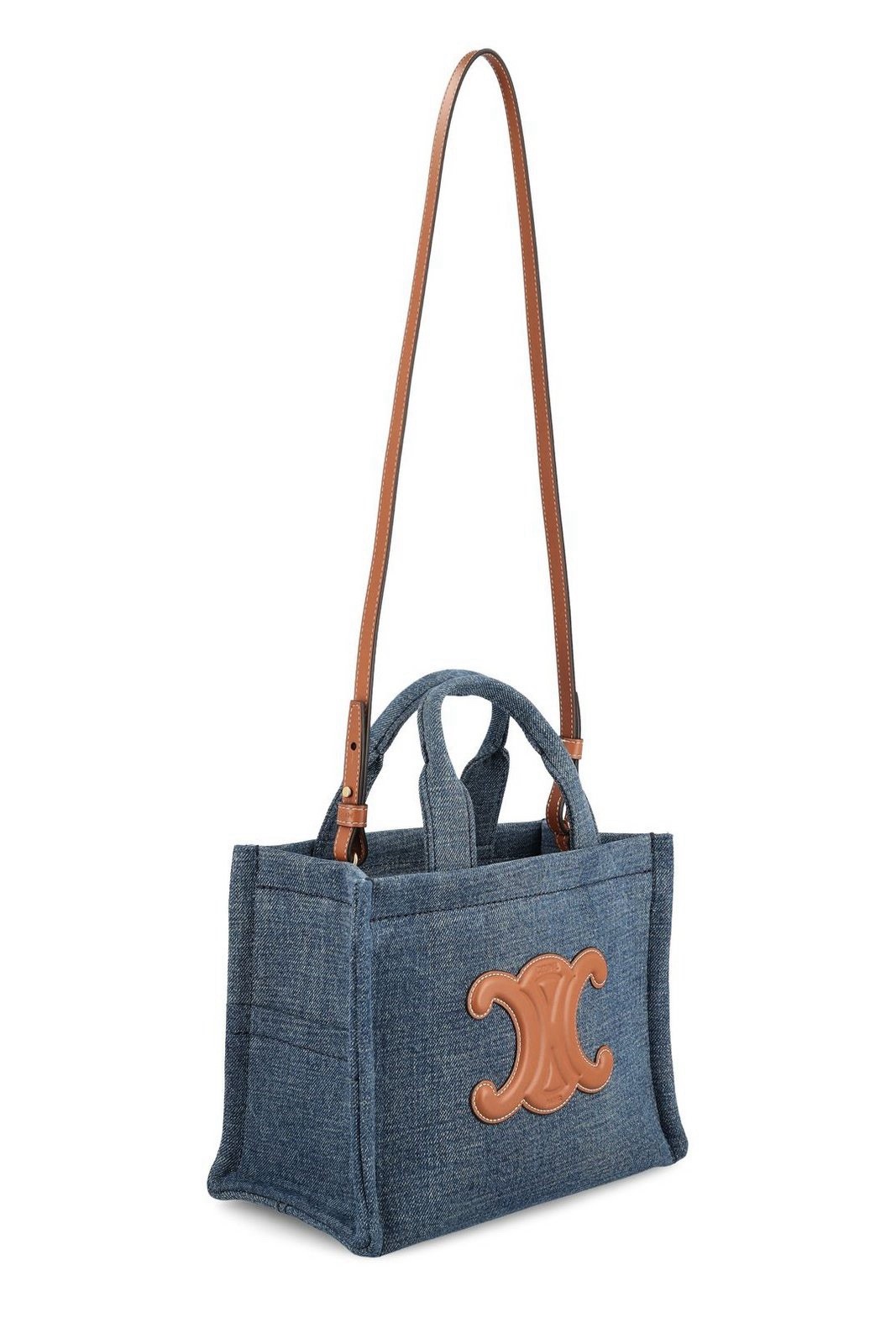 Celine Cabas Thais Tote Triomphe Denim Cuir Canvas Cube Anais Panier Small Bag