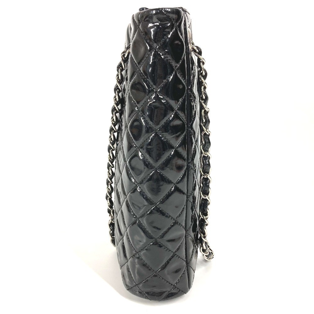 CHANEL CC CC Mark logo vertical Upside Down Matelasse Double Chain Shoulder Bag