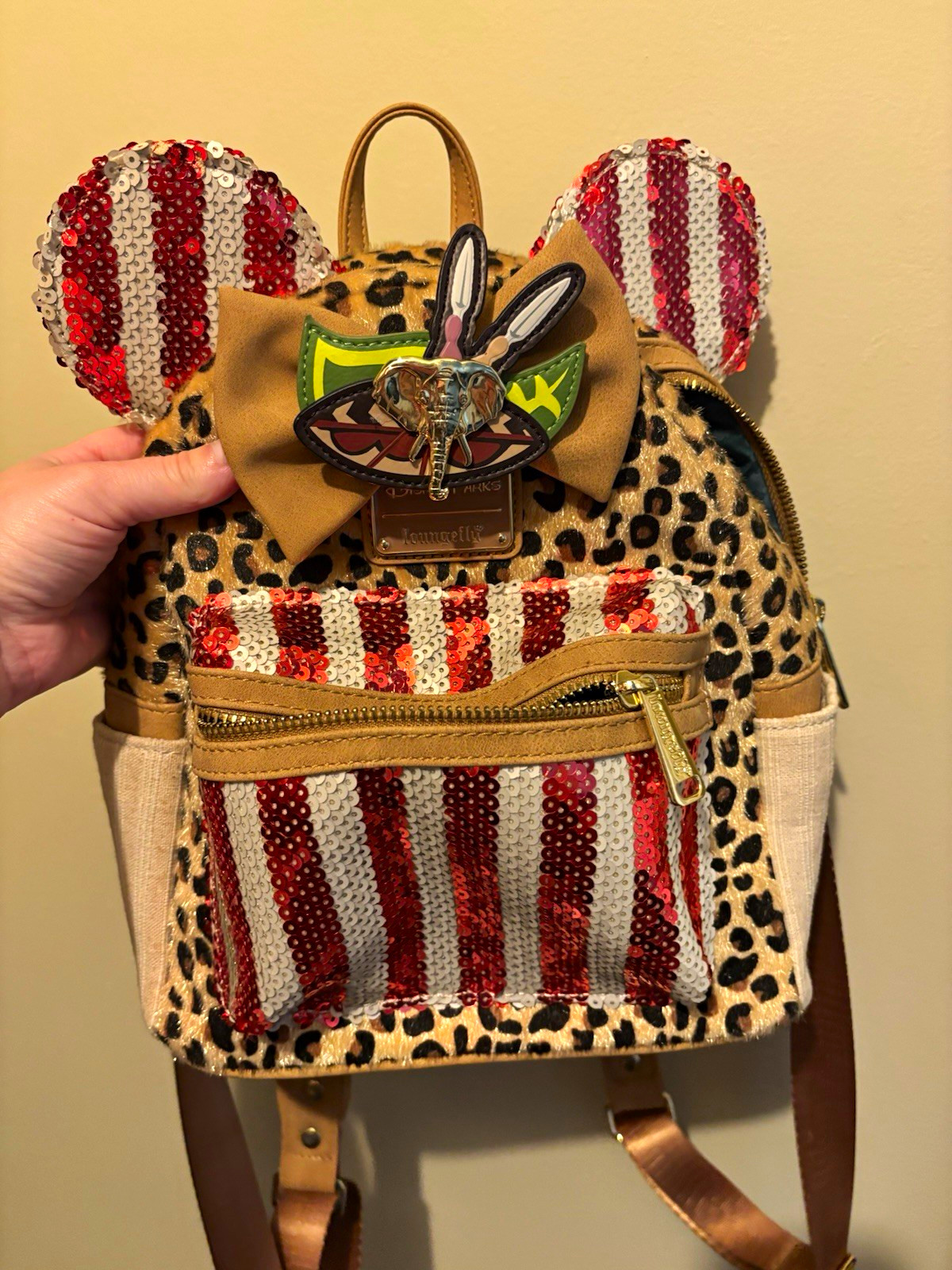 Loungefly Main attraction jungle cruise backpack