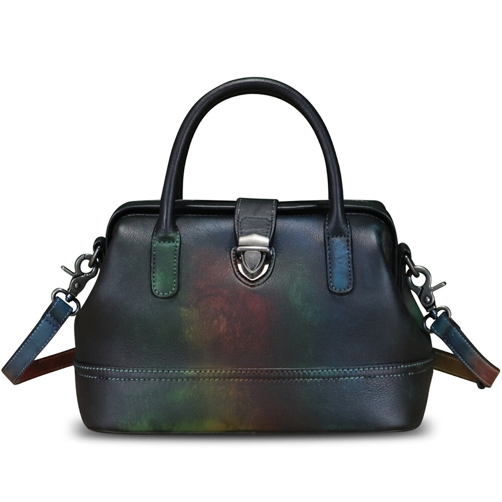 Purses and Handbags Genuine Leather Vintage Women Shoulder Bag Crossbody Bag