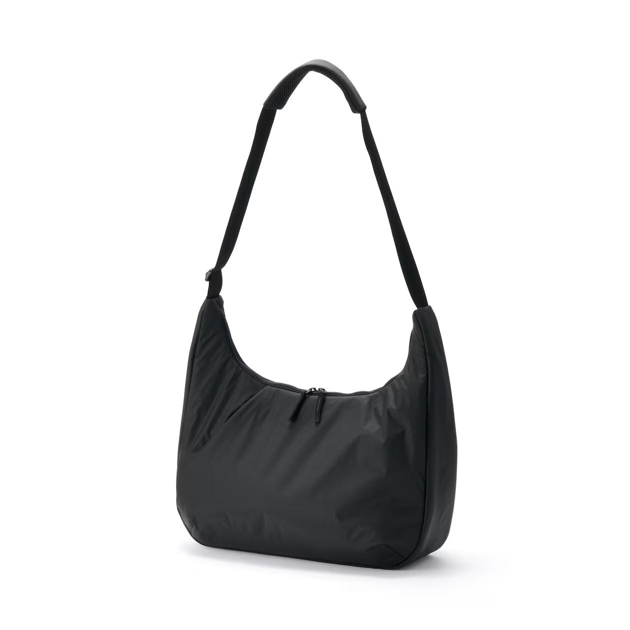 MUJI 15L Water Resistant Padded 2 Way Shoulder Bag Black FedEx