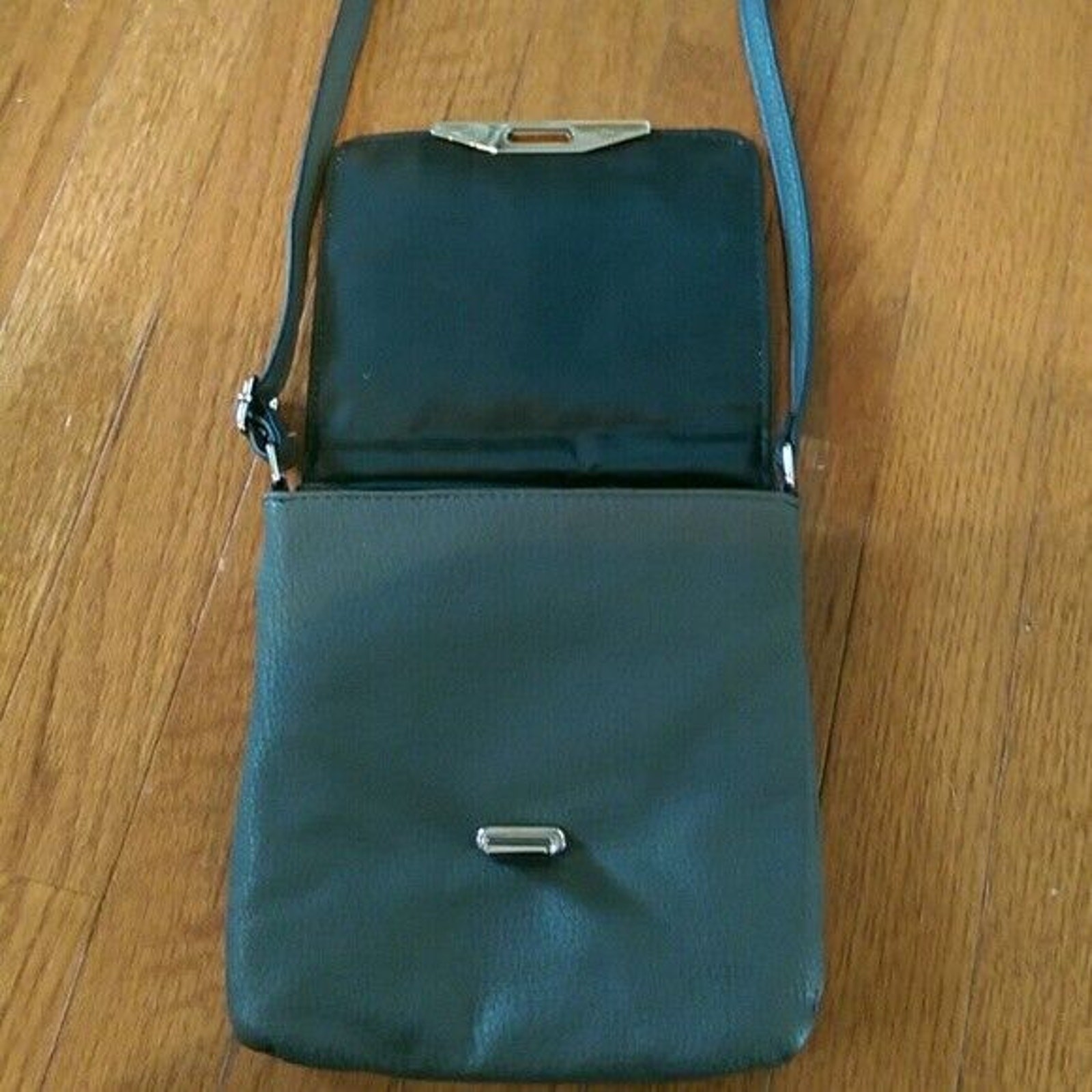 Cosmopolitan Shoulder Bag / Purse – Dark Grey and Blue