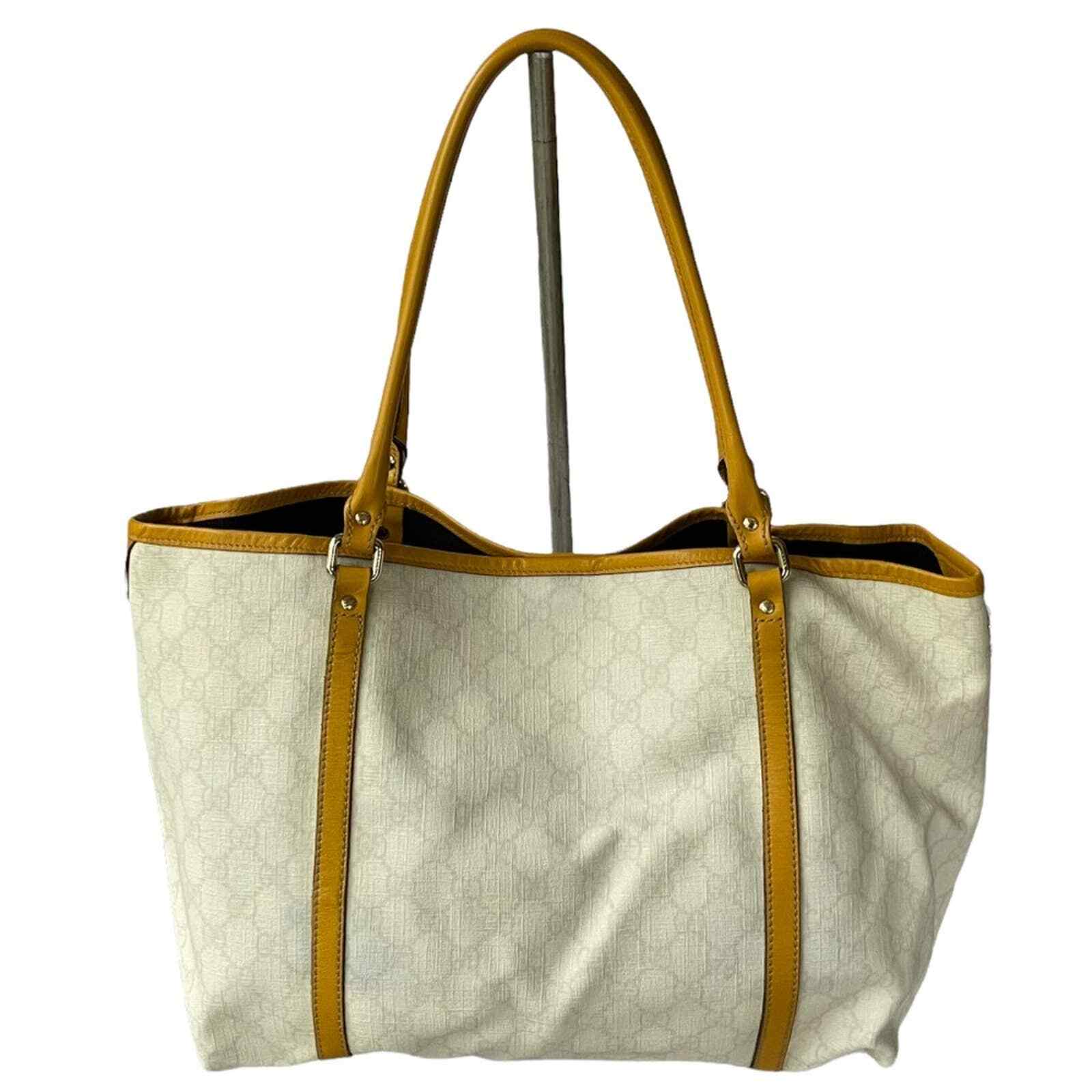 Gucci Supreme Joy Medium Tote Handbag Purse Shoulder Bag Designer Authentic