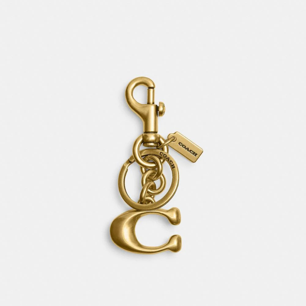Coach Signature Bag Charm